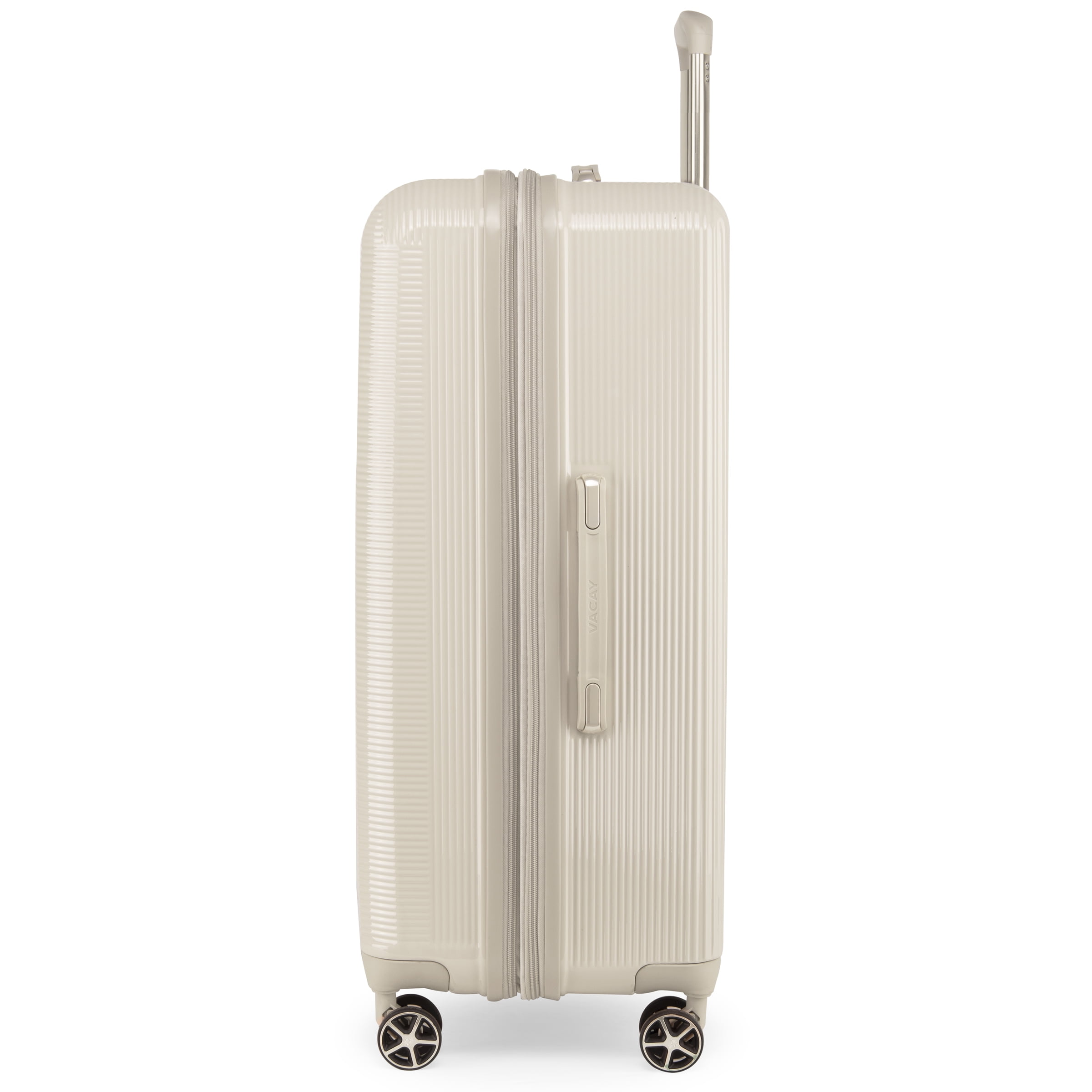 Vacay Hardside Future Collection by iFLY Luggage 2-Piece Set, 20" Carry-on and 28" Checked Luggage, Sand - Image 7