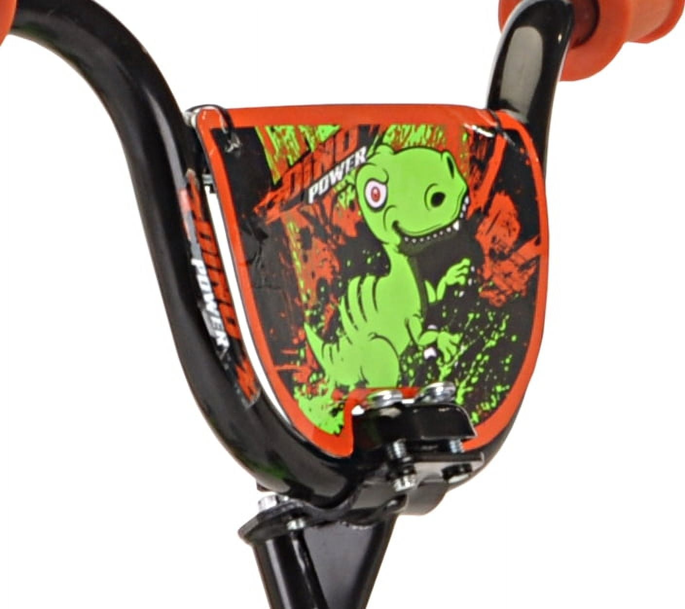 12" Kent Dino Power Training Wheel Bicycle, Fits Rider 2' - 3'2", Green, Toddler/Child, Unisex - Image 7