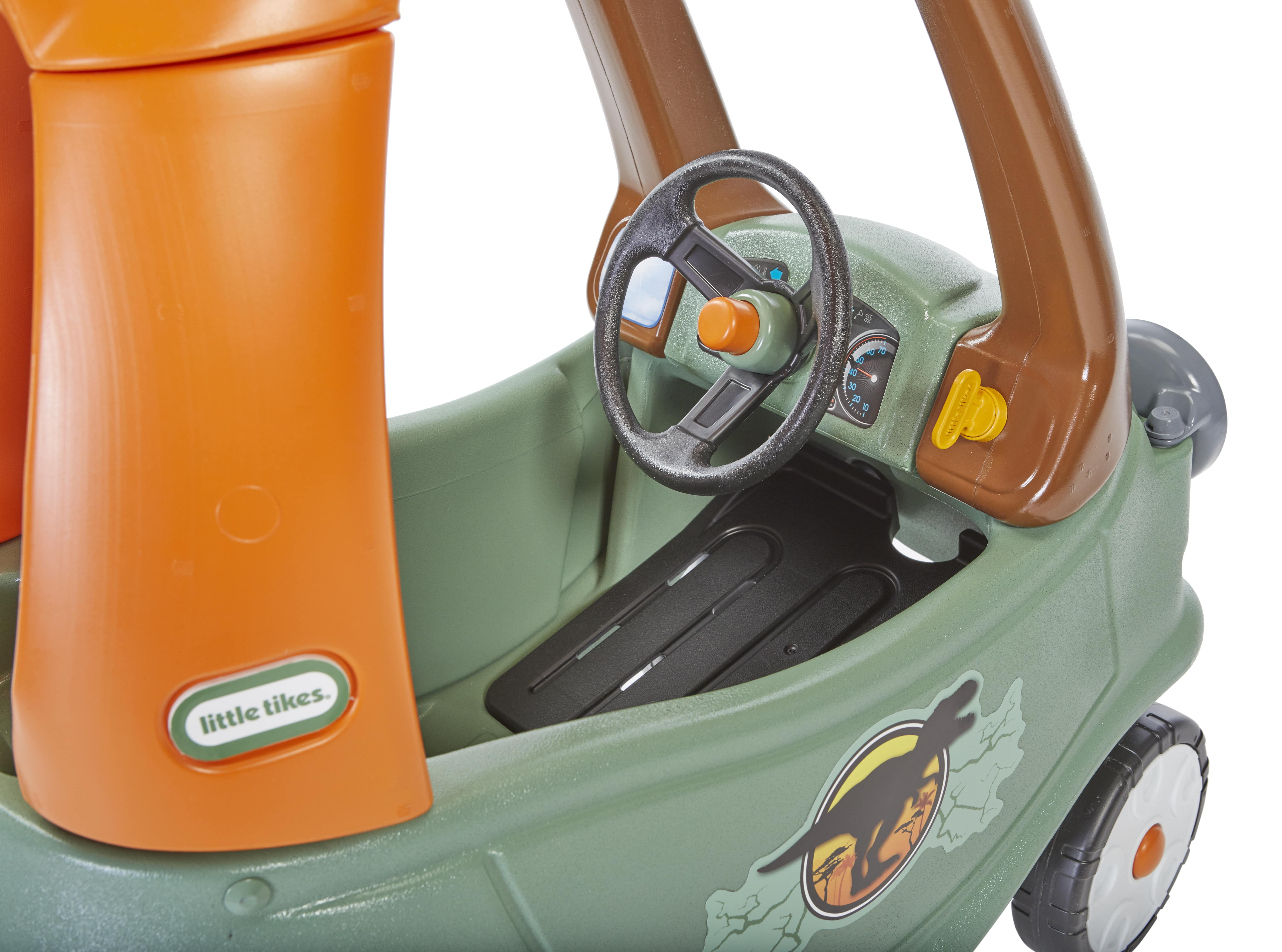 Little Tikes T-Rex Cozy Coupe Powered Ride-Ons, Multicolor, 29.50 x 16.50 x 36.00 - Image 6