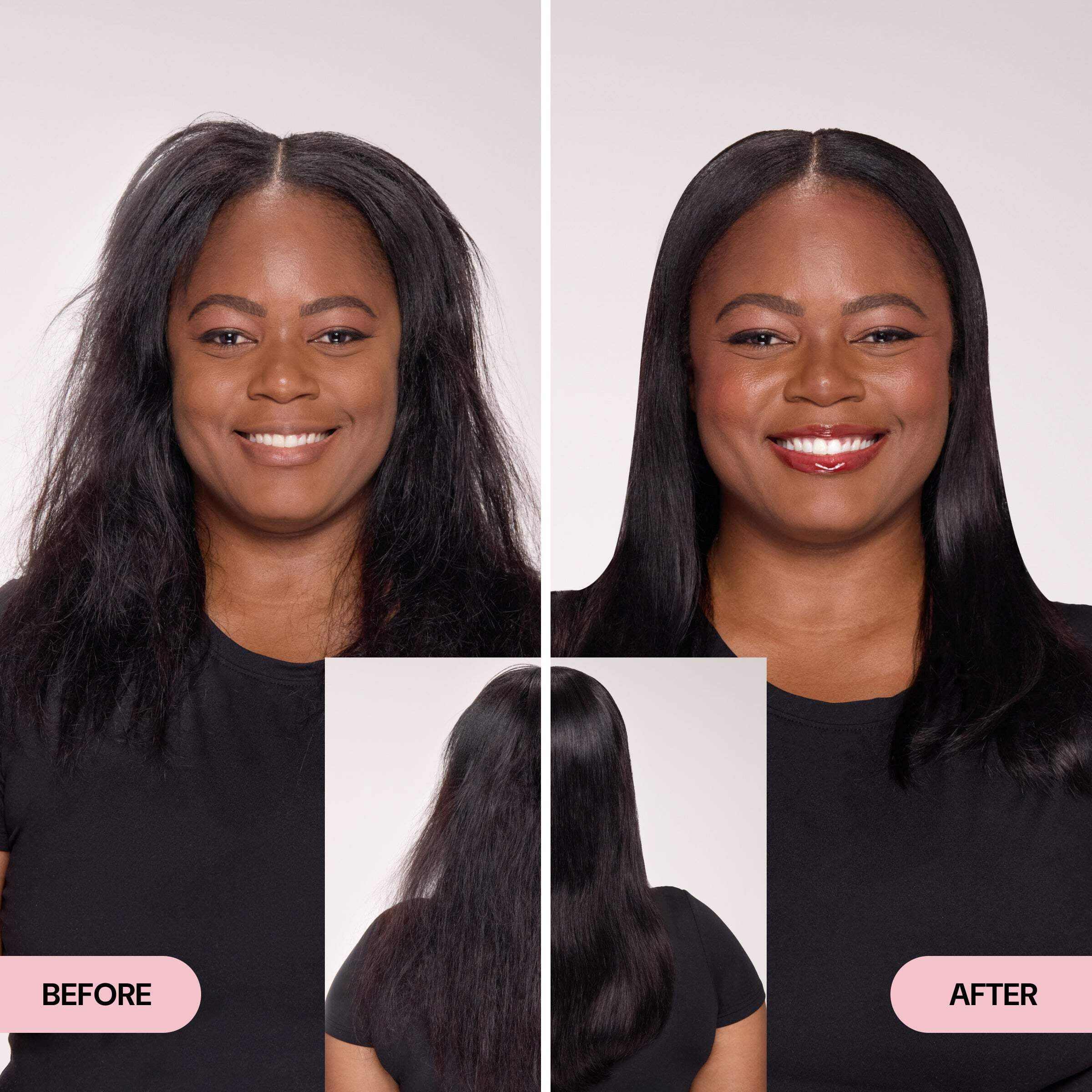 L'ange Hair Smooth-it Classic 2-in-1 Electric Hot Comb Straightener Brush | Fast Heating, Anti-Scald - Image 2