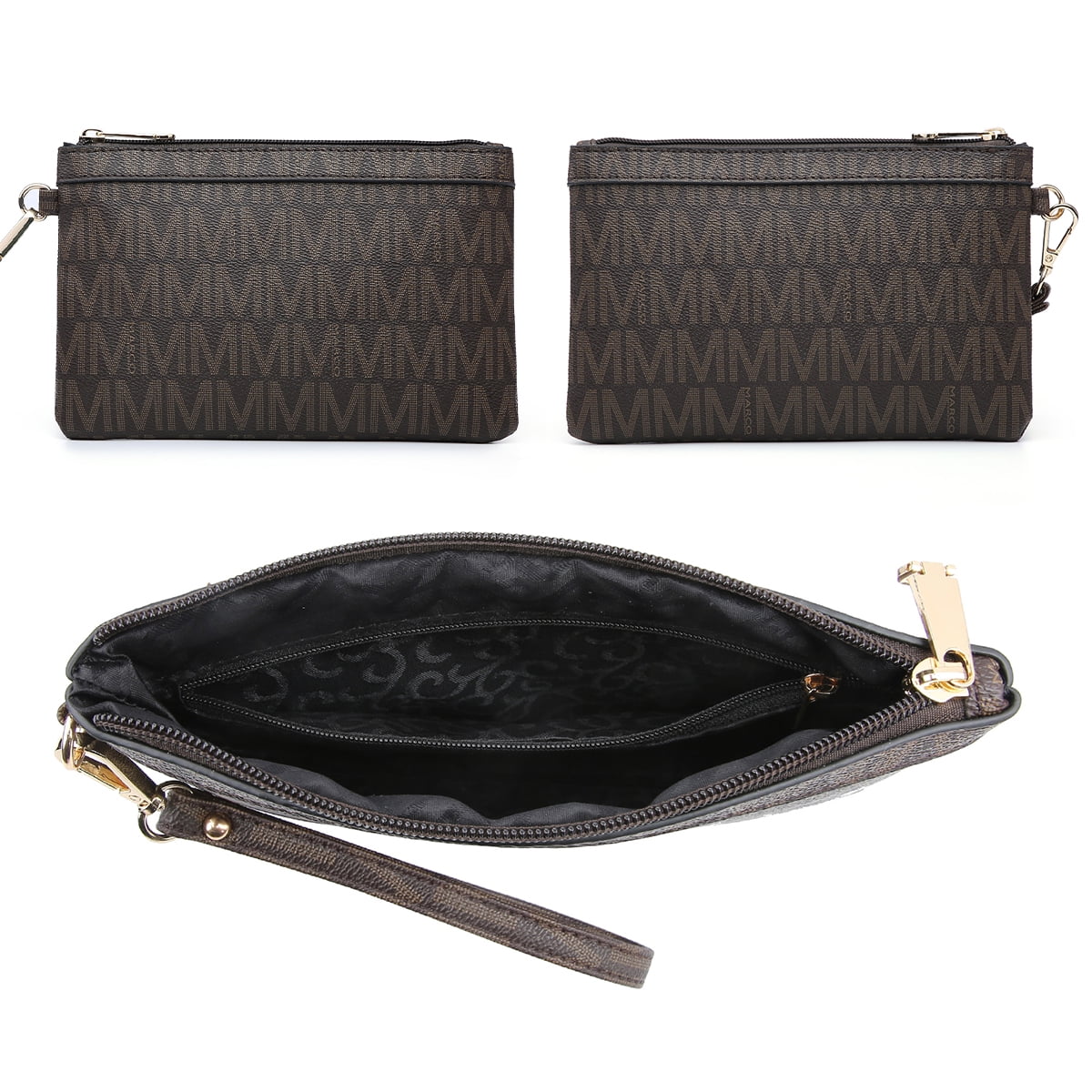 MKP Woman Fashion Backpacks Handbags Anti-Theft Travel School Bags Shoulder Purse Wallet Set 2pcs - Image 4