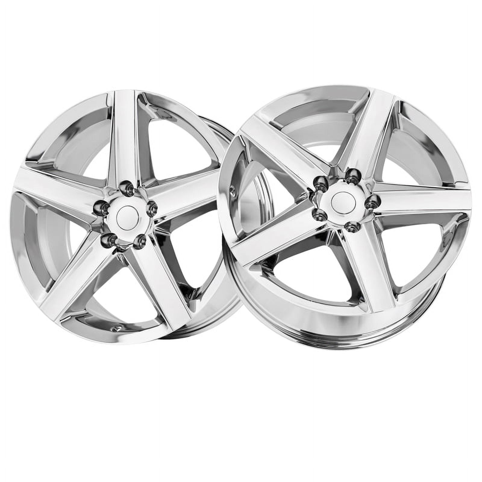 OE Creations Aluminum Rim PR129 20X10in Chrome Finish, 129C-217350 - Image 3