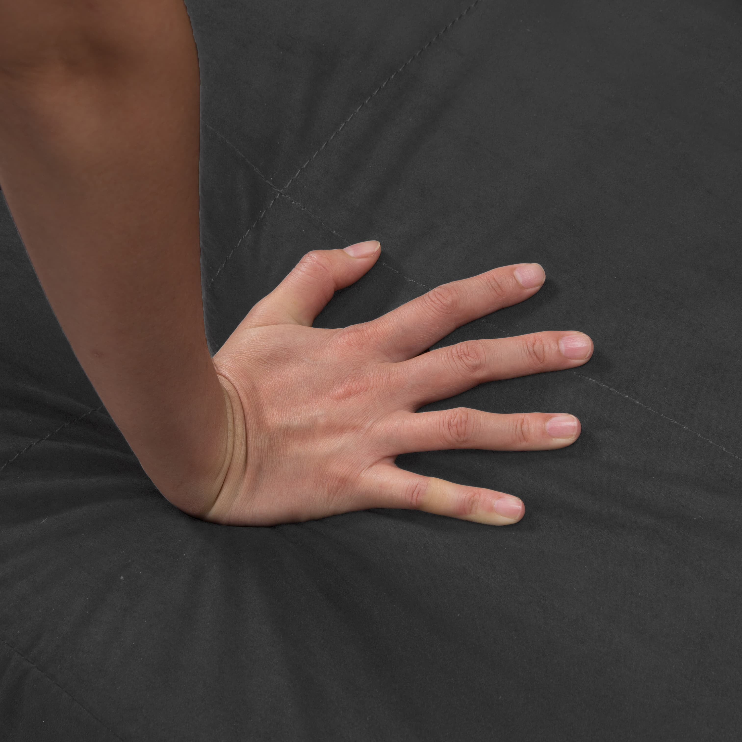 BSHTI 74.8” Futon Sofa Bed,Dark Gray Faux Suede Upholstered,Twin Size Convertible Sofa,3 Adjustable Backrest Positions,Home,Office,and Guest Room - Image 6