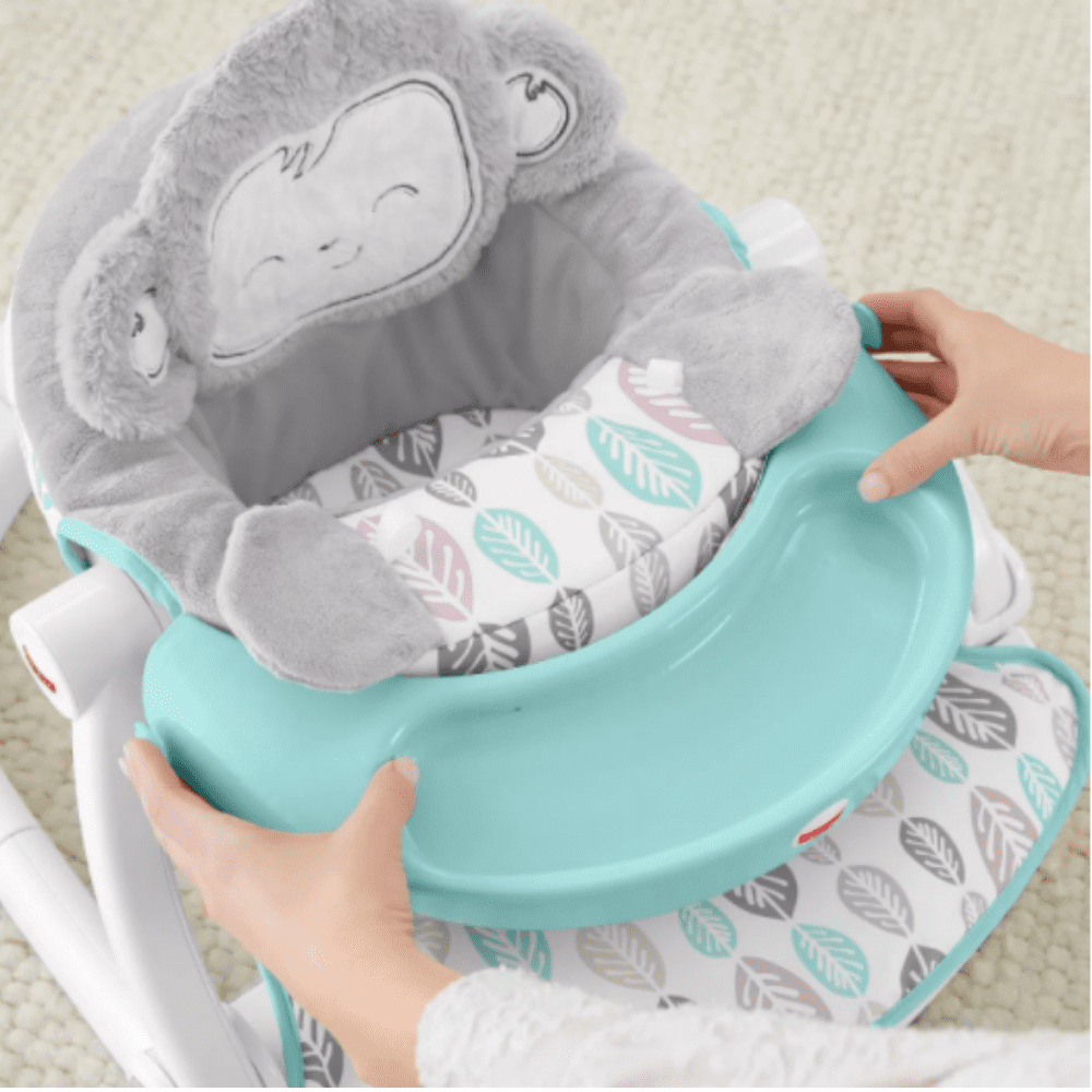 Fisher-Price Sit Me Up Floor Seat, SnugaMonkey - Image 4