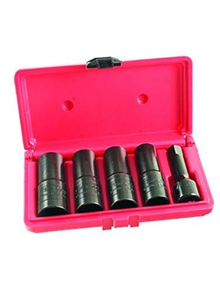 Ken Tool 30119 4 Pc. Thin Wall Flip Socket Set W/3" Extension - Image 3
