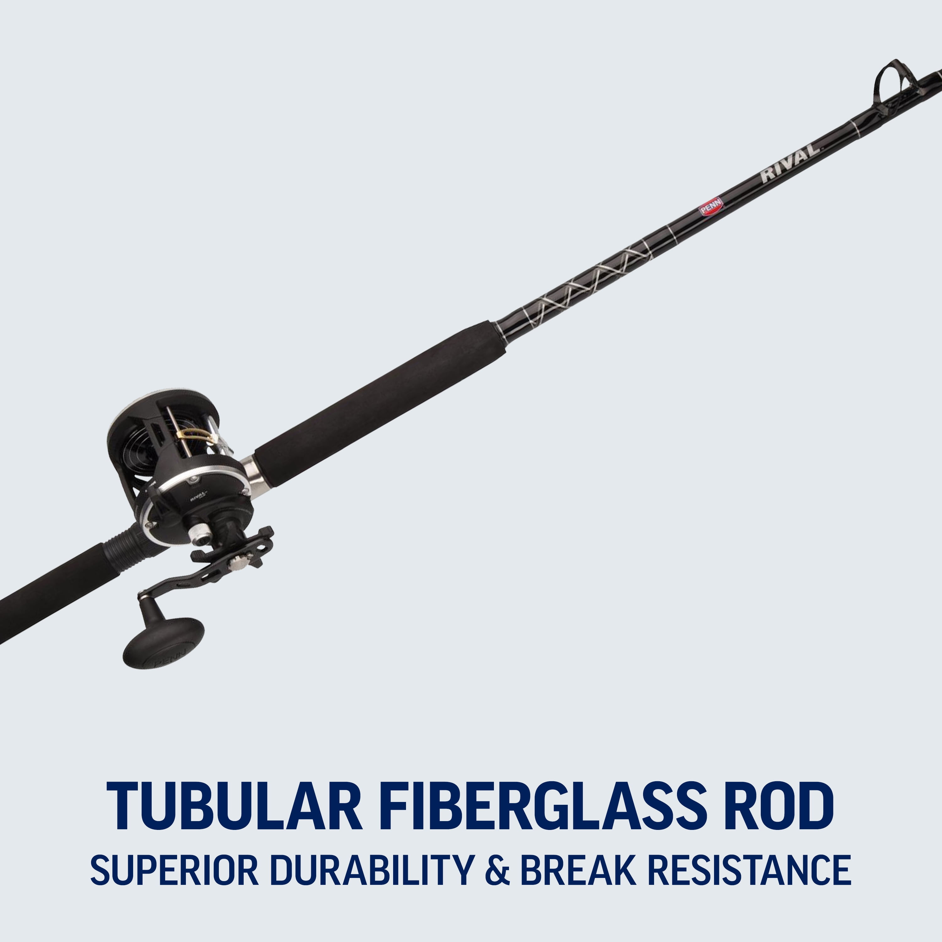 PENN Rival™ Level Wind Combo, 7' Medium Fishing Rod, 15 Size Reel - Image 3