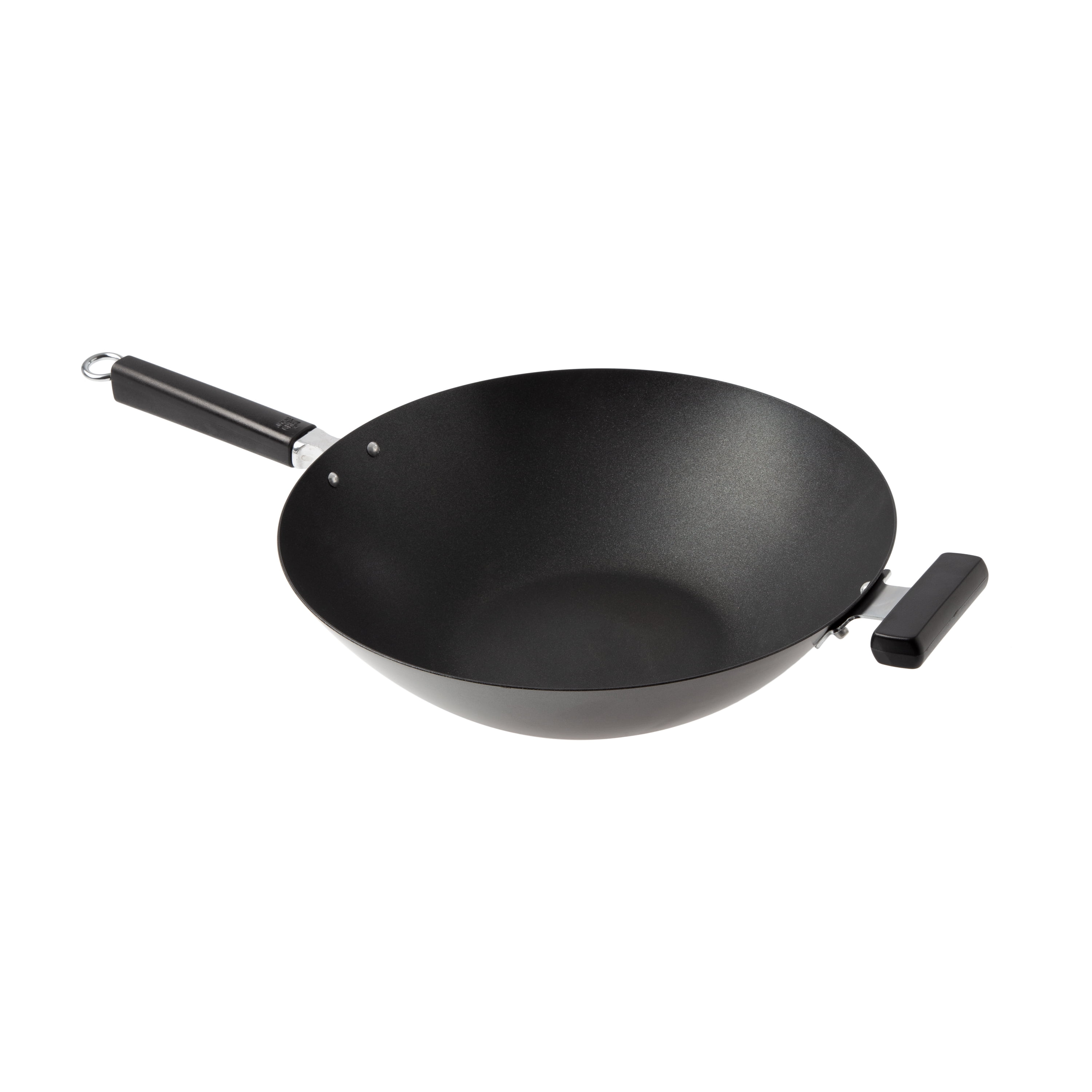 Joyce Chen Professional Series 14-Inch Carbon Steel Excalibur Nonstick Wok with Phenolic Handles - Image 4
