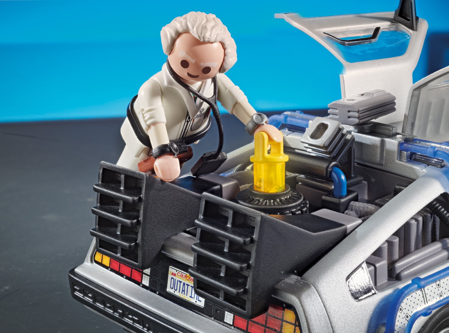 (2 pack) PLAYMOBIL Back to the Future DeLorean - Image 8