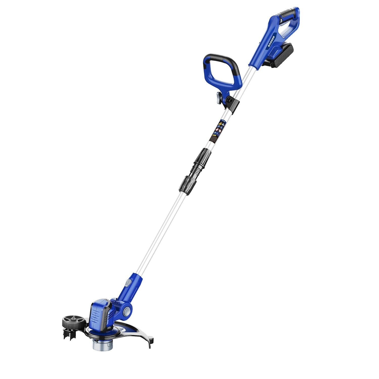 WILD BADGER POWER 20V Weed Wacker, Leaf Blower, Wheeled Edger Kit Electric with 2 * 2Ah Battery & Charger, String Trimmer, Lightweight, Adjustable Telescopic Shaft, Fast-Charging - Image 10