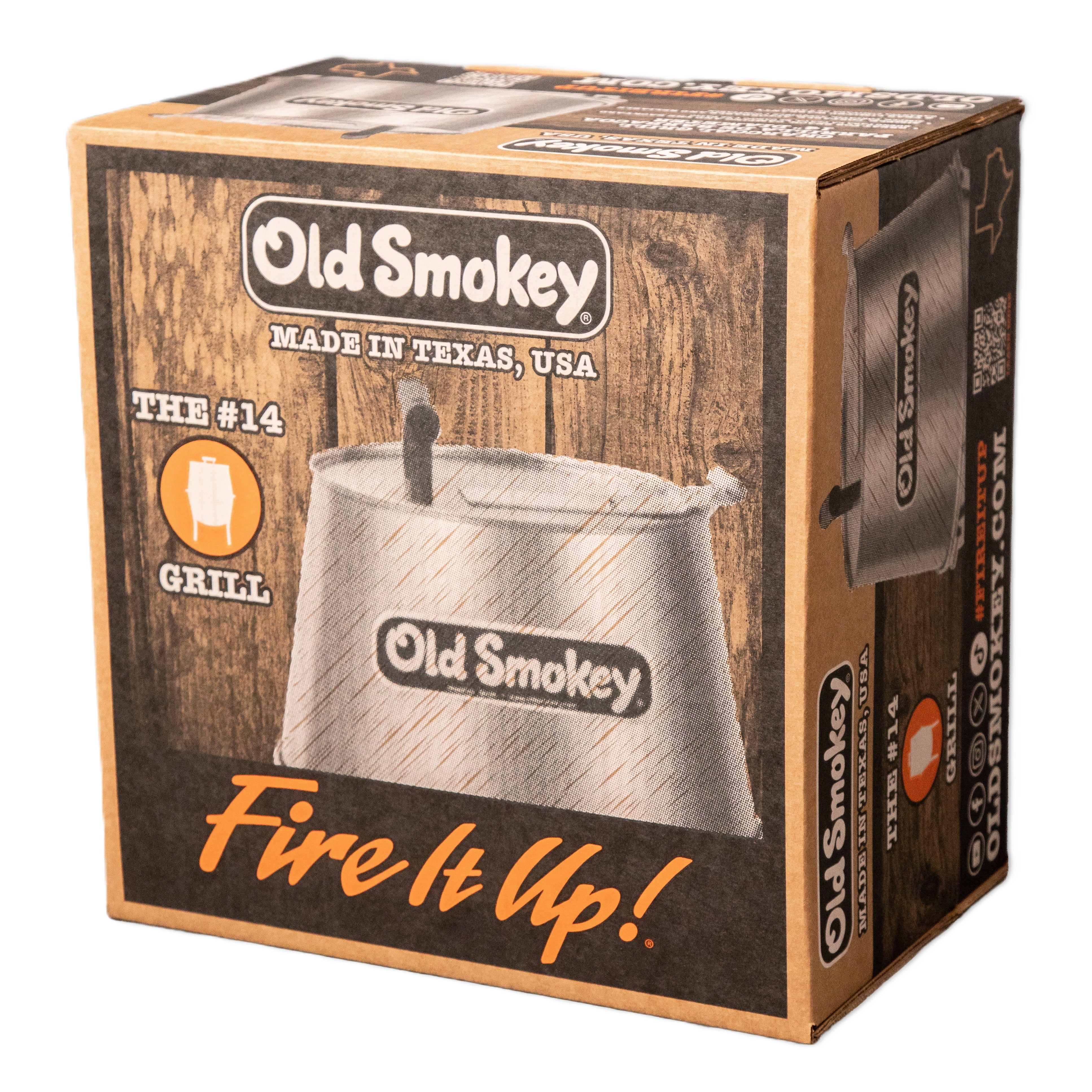 Old Smokey Products 14'' Charcoal Grill - Image 2