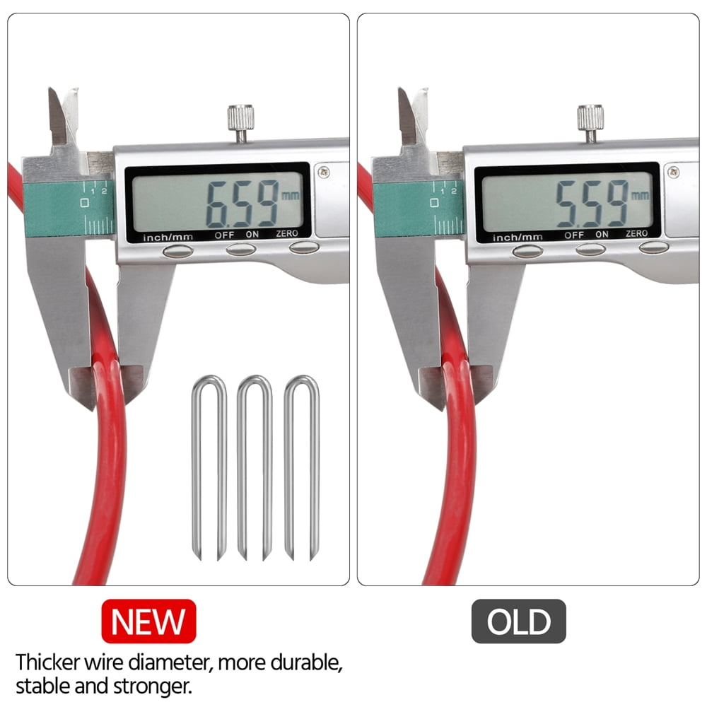 Alden Design 12-Chain Portable Disc Golf Basket Metal Flying Disc Golf Target, Red - Image 2