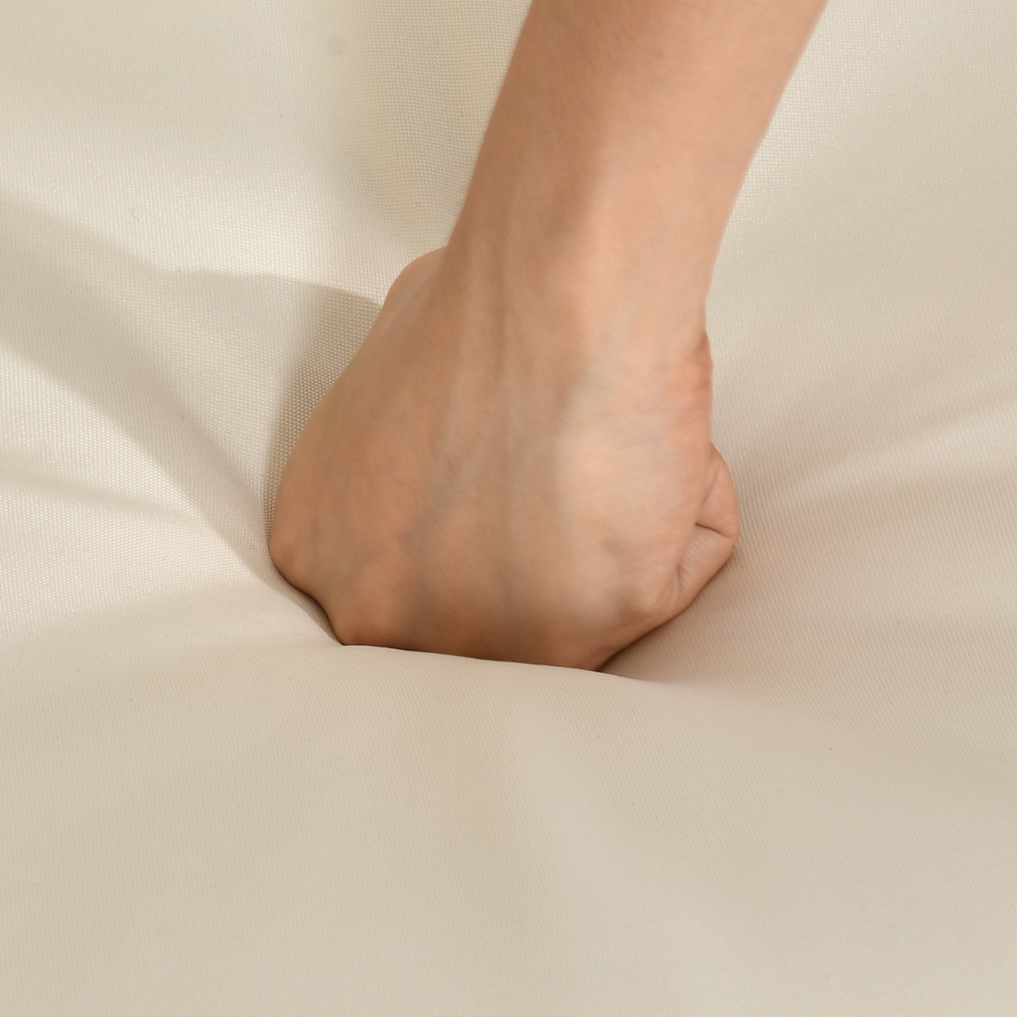 DEXTRUS Wicker Egg Chair with Cushions, Indoor Outdoor Patio Lounge Chair for Garden, Balcony, Beige - Image 6