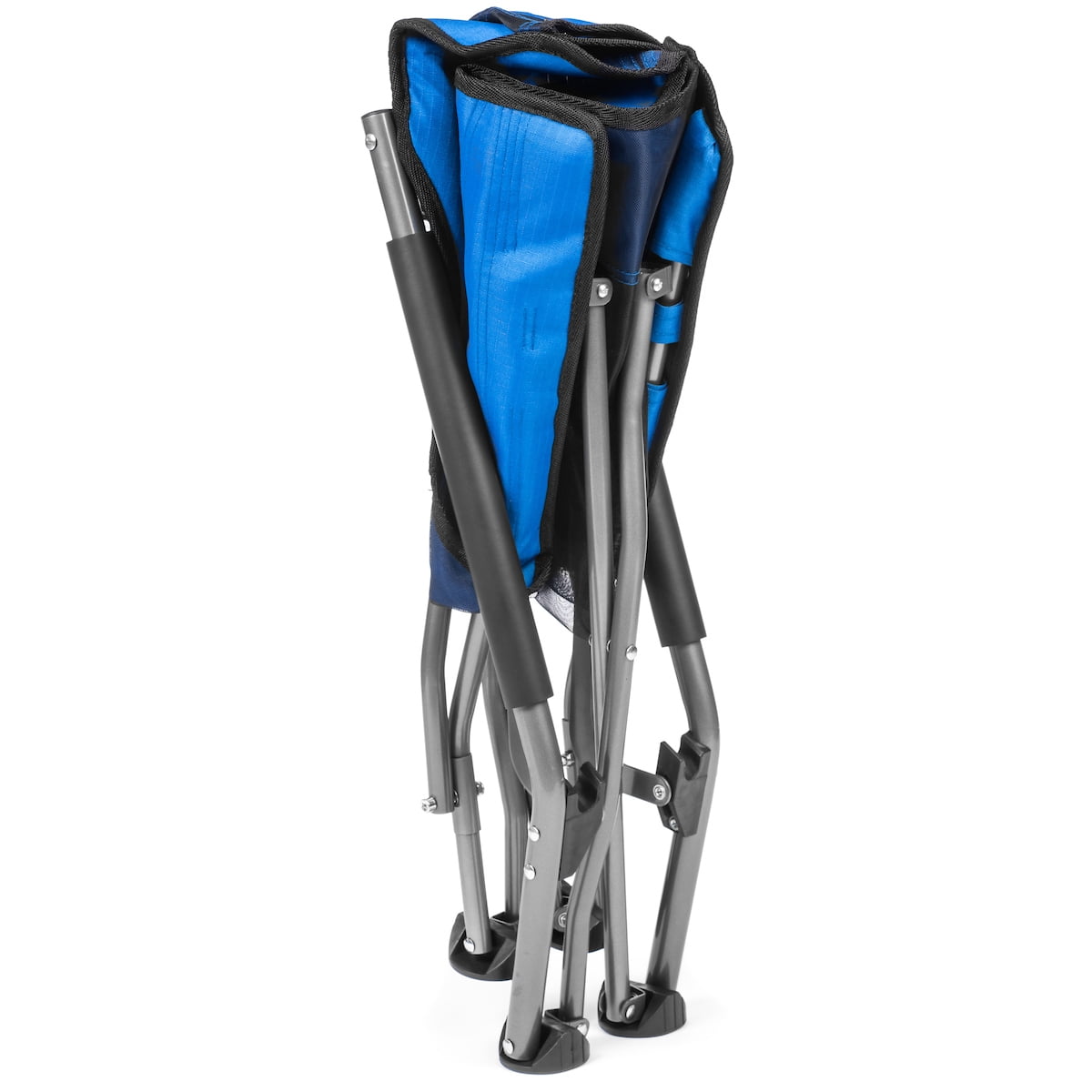Cascade Mountain Tech Low Profile Camp Chair - Royal Blue, with Carry Bag - Image 5