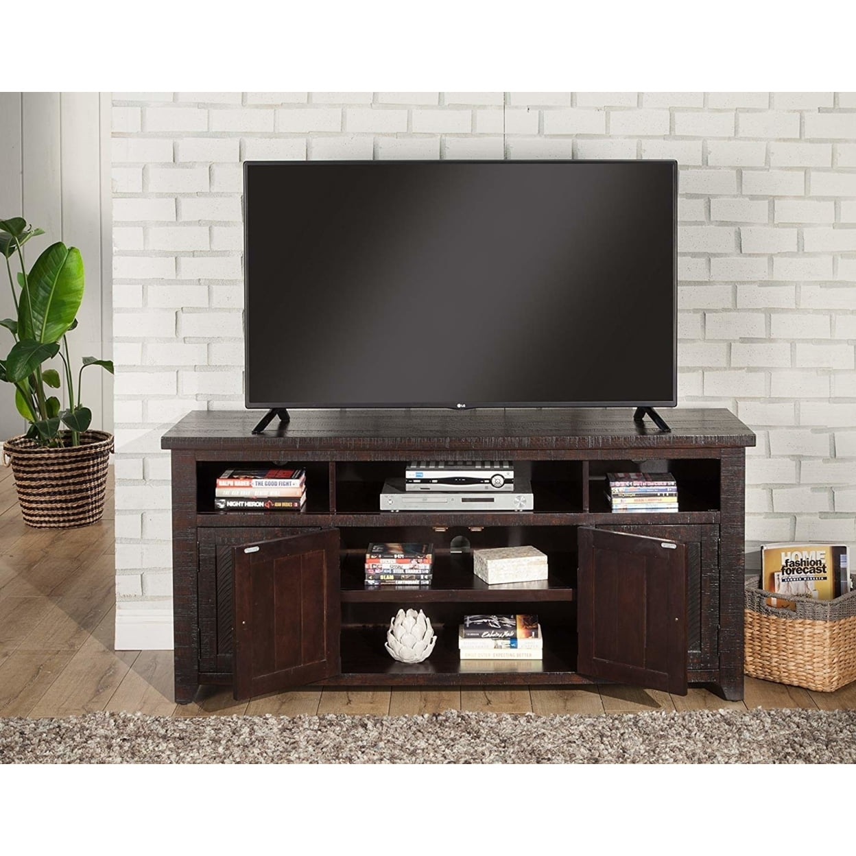 Martin Svensson Home Foundry TV Stand for TVs up to 70", Espresso - Image 4