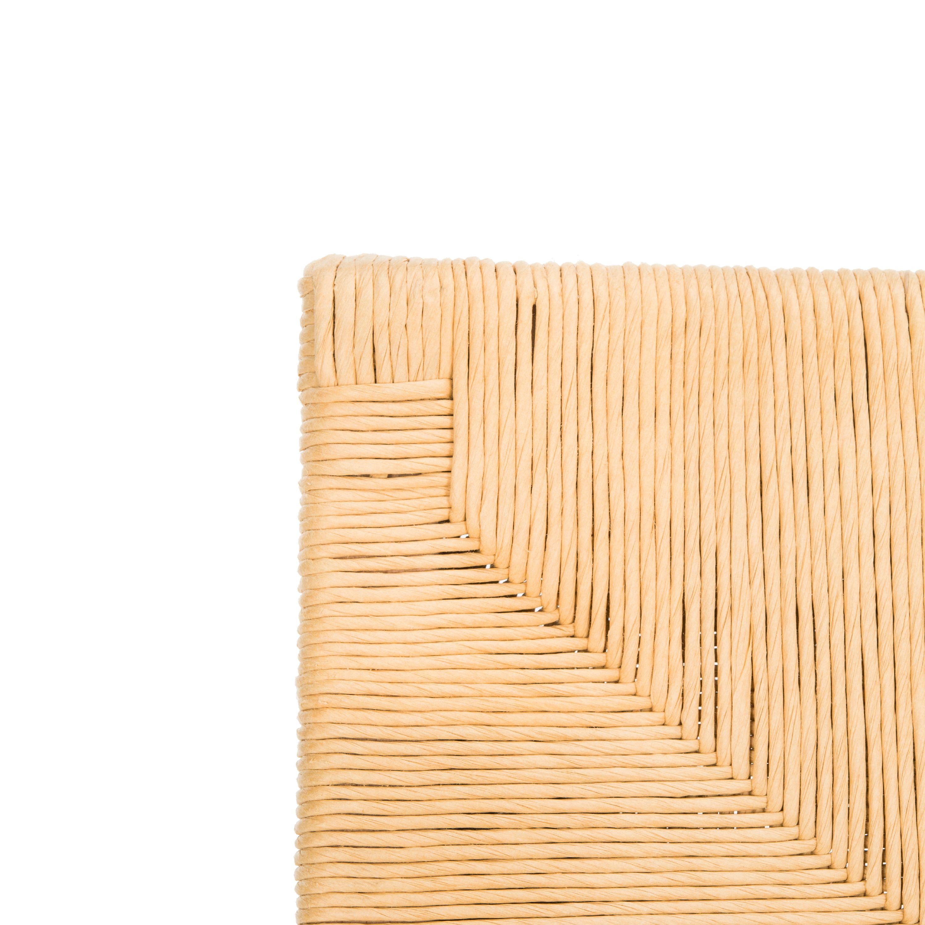 SAFAVIEH Bronn Transitional Wood Accent Chair, Natural - Image 6