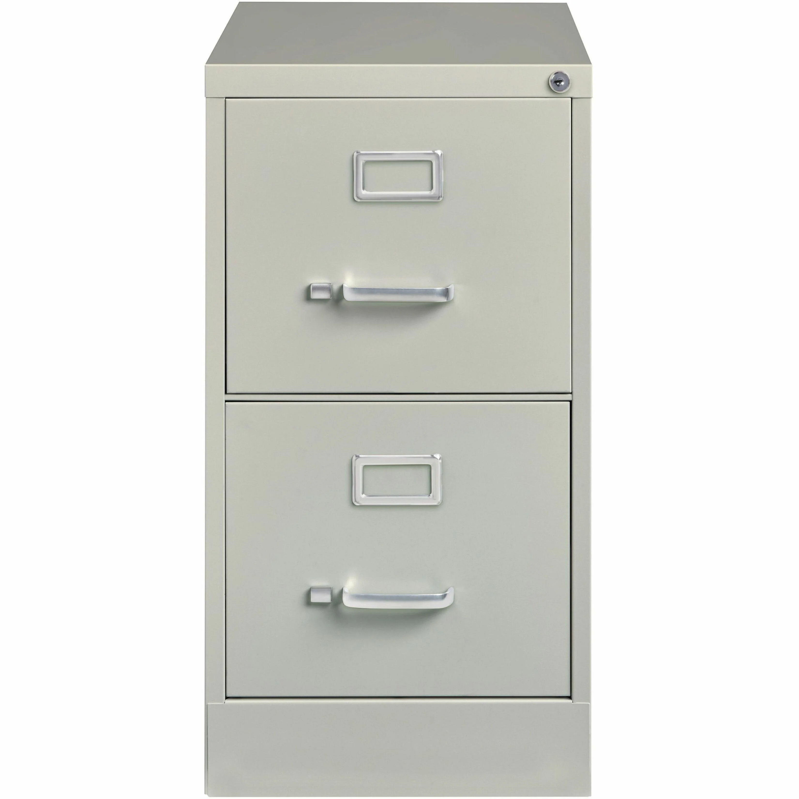 Lorell, Vertical file - 2-Drawer, 1 Each, Light Gray - Image 6