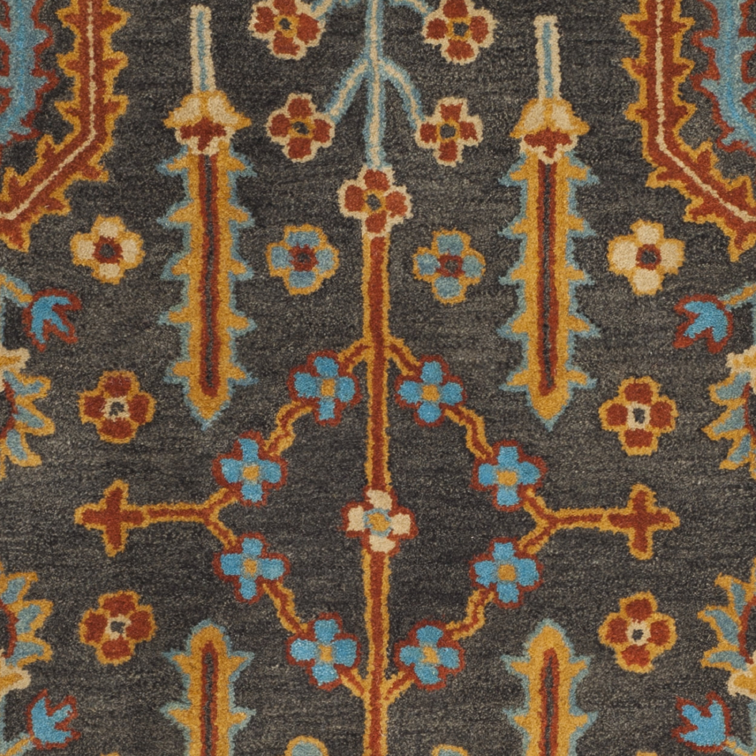 Safavieh Handmade Heritage Shanita Traditional Oriental Wool Rug 3' x 5' 3' x 5' Indoor, Handmade Living Room Rectangle - Image 5