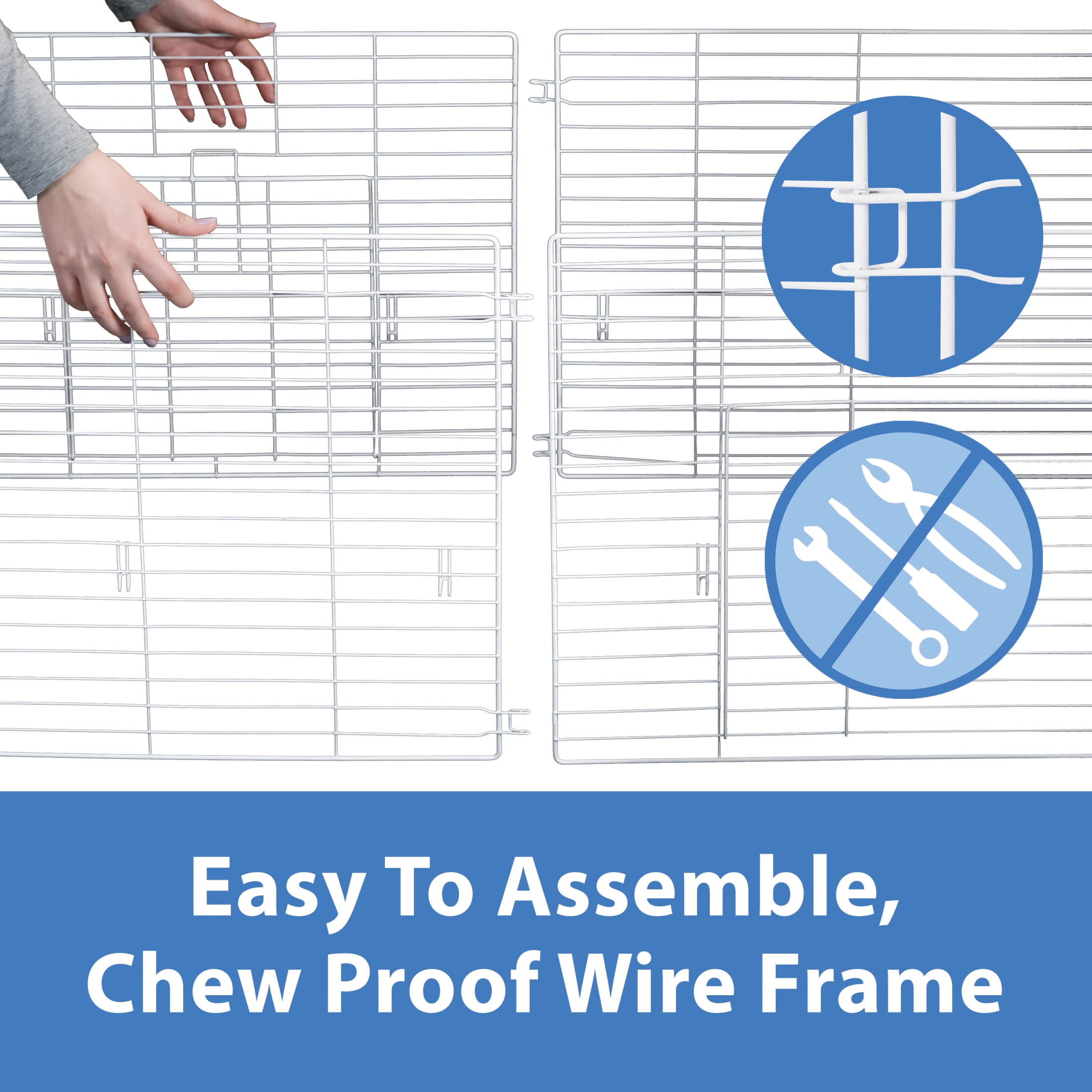 Kaytee Open Living Pet Guinea Pig or Rabbit Habitat, 60" x 30" - Image 12