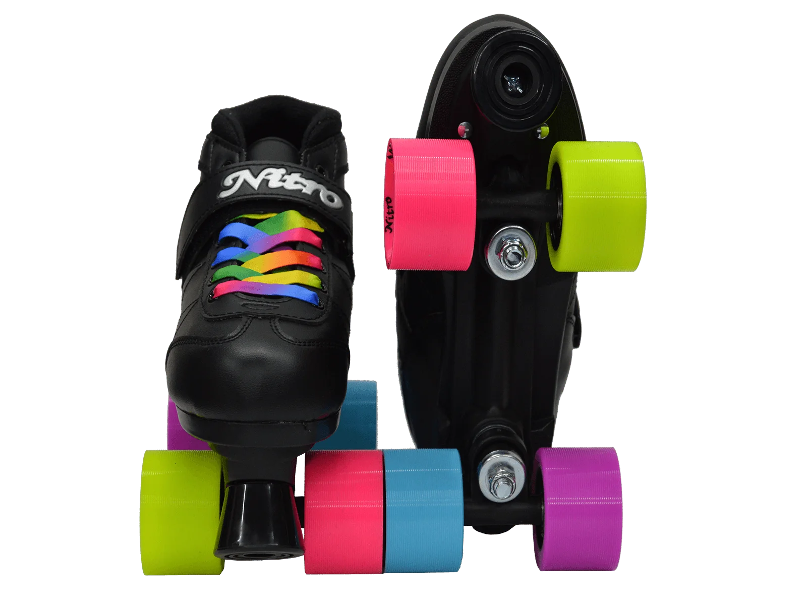 Epic Skates Rainbow Nitro Quad Speed Skates - Image 5