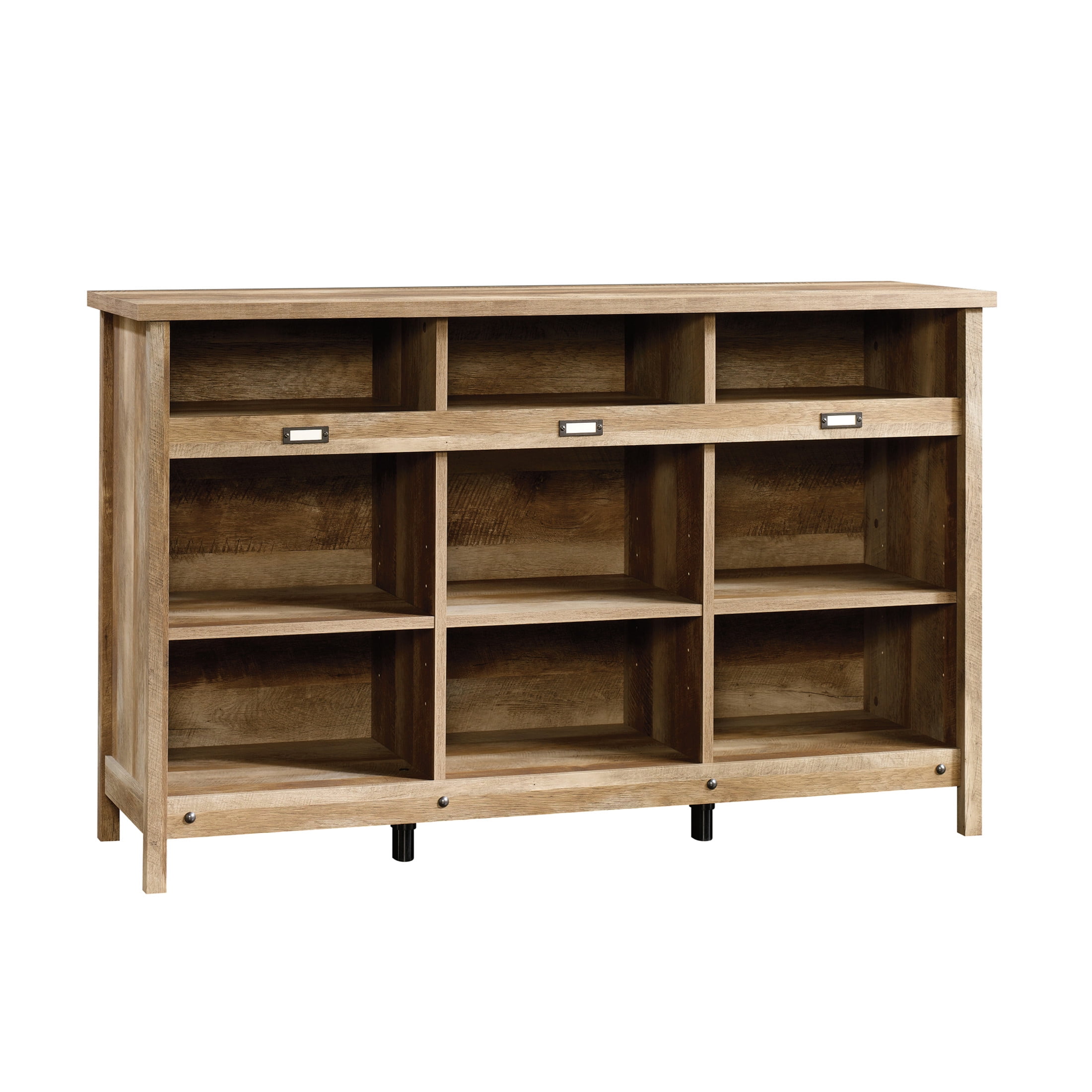 Sauder Adept 9 Cubby Storage Unit, Craftsman Oak Finish - Image 6