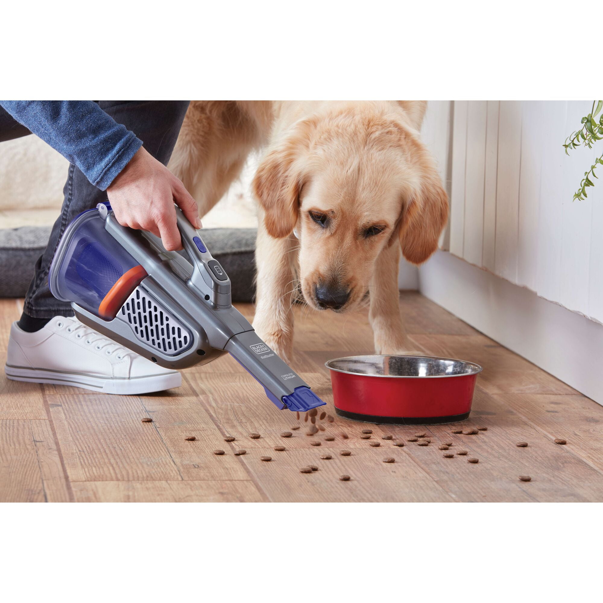 BLACK+DECKER dustbuster furbuster AdvanceClean+ Cordless Pet Handheld Vacuum, HHVK515JP07 - Image 8