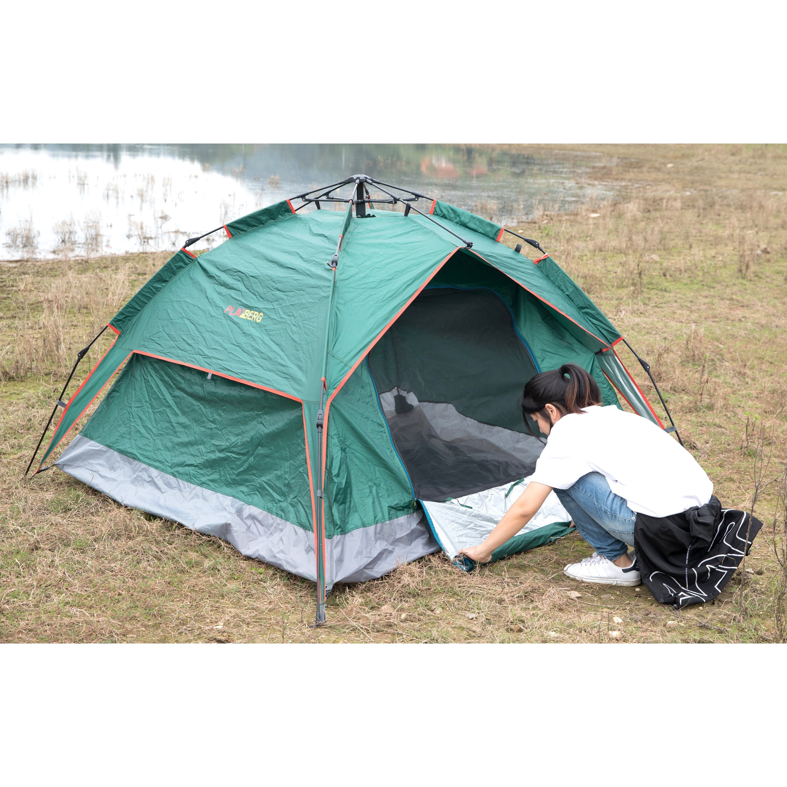 Beach Pop up Tent with 2 Windows - Image 4