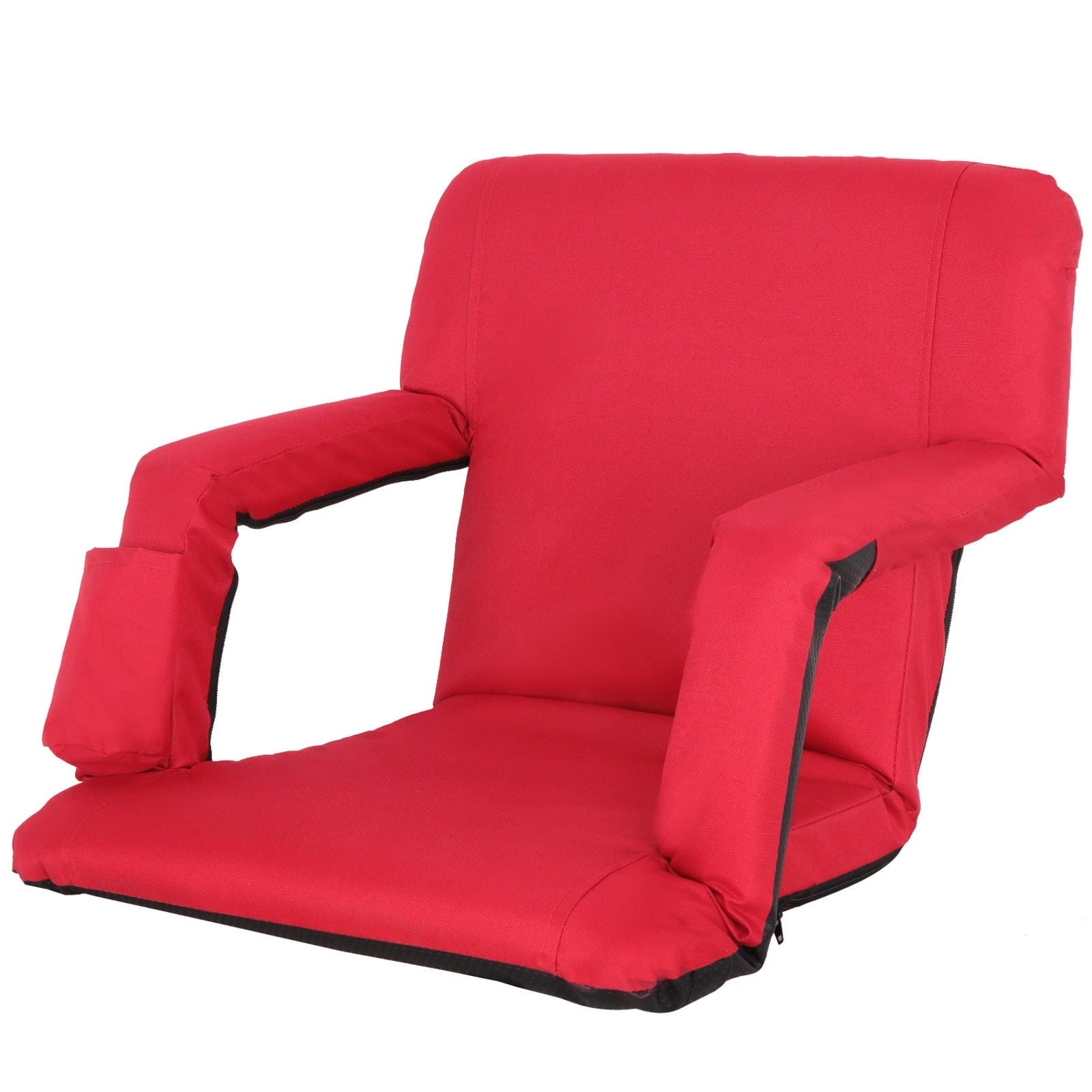 Zeny Red Wide Stadium Seats Chairs for Bleachers or Benches - 5 Reclining Positions - Image 6