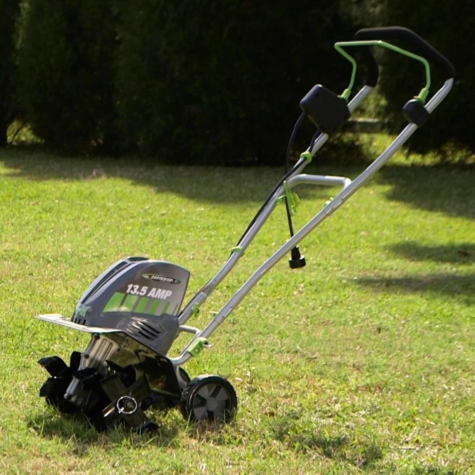 Earthwise TC70016 16-Inch 13.5-Amp Corded Electric Tiller/Cultivator, Grey - Image 2