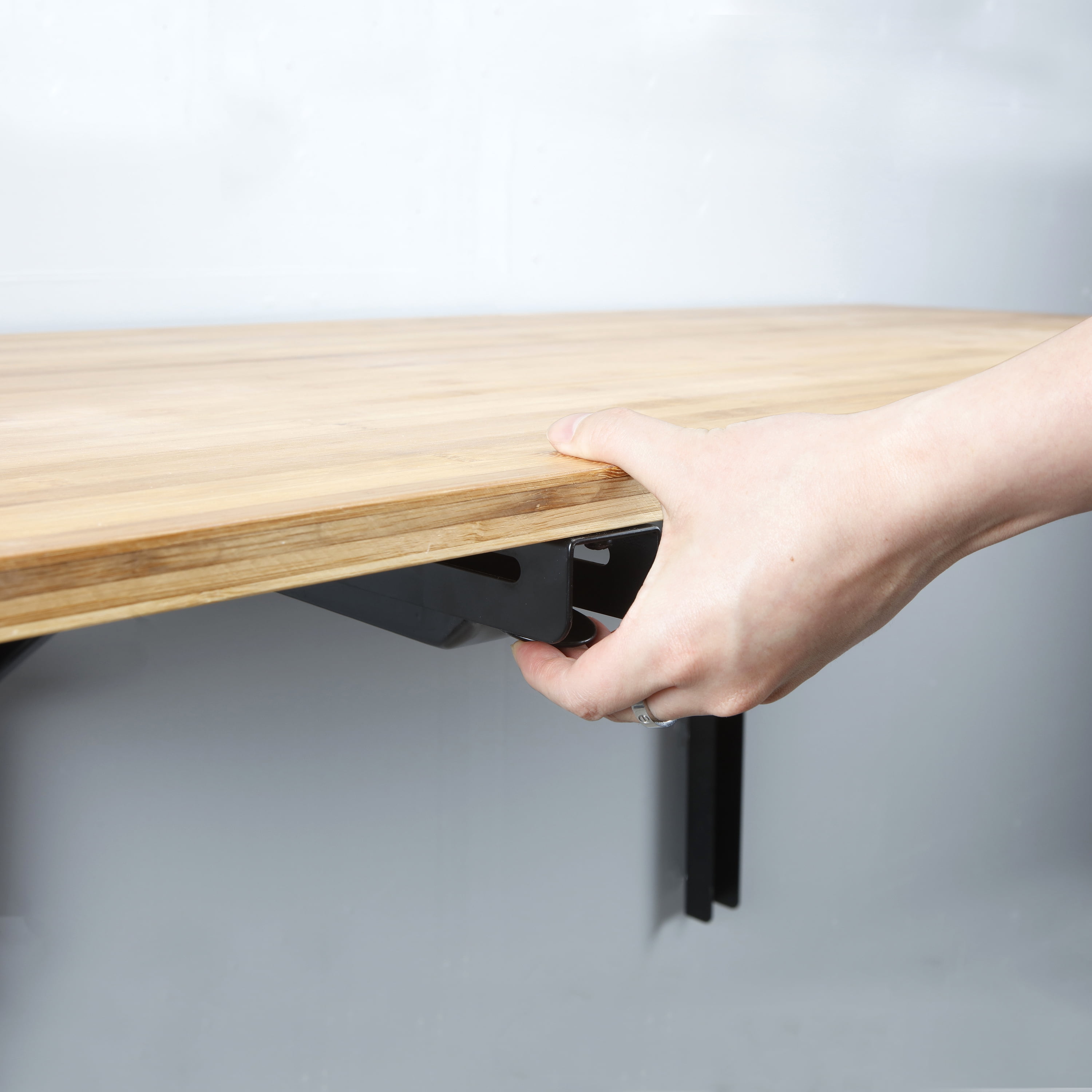 WORKPRO 48-Inch Foldable Workbench Wall Mount Space Saver, 500 lbs. Capacity, Steel - Image 7