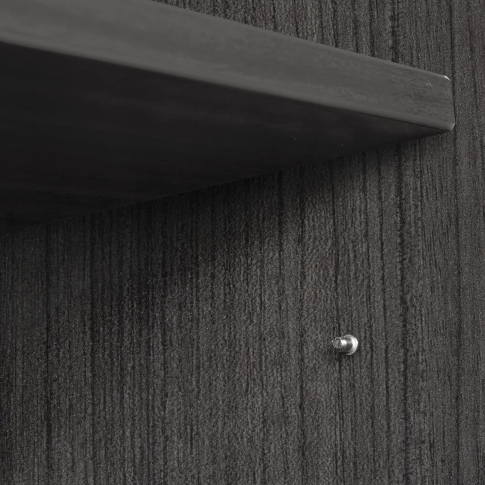 Legacy 47" High Wood Bookcase in Ash Grey - Image 4