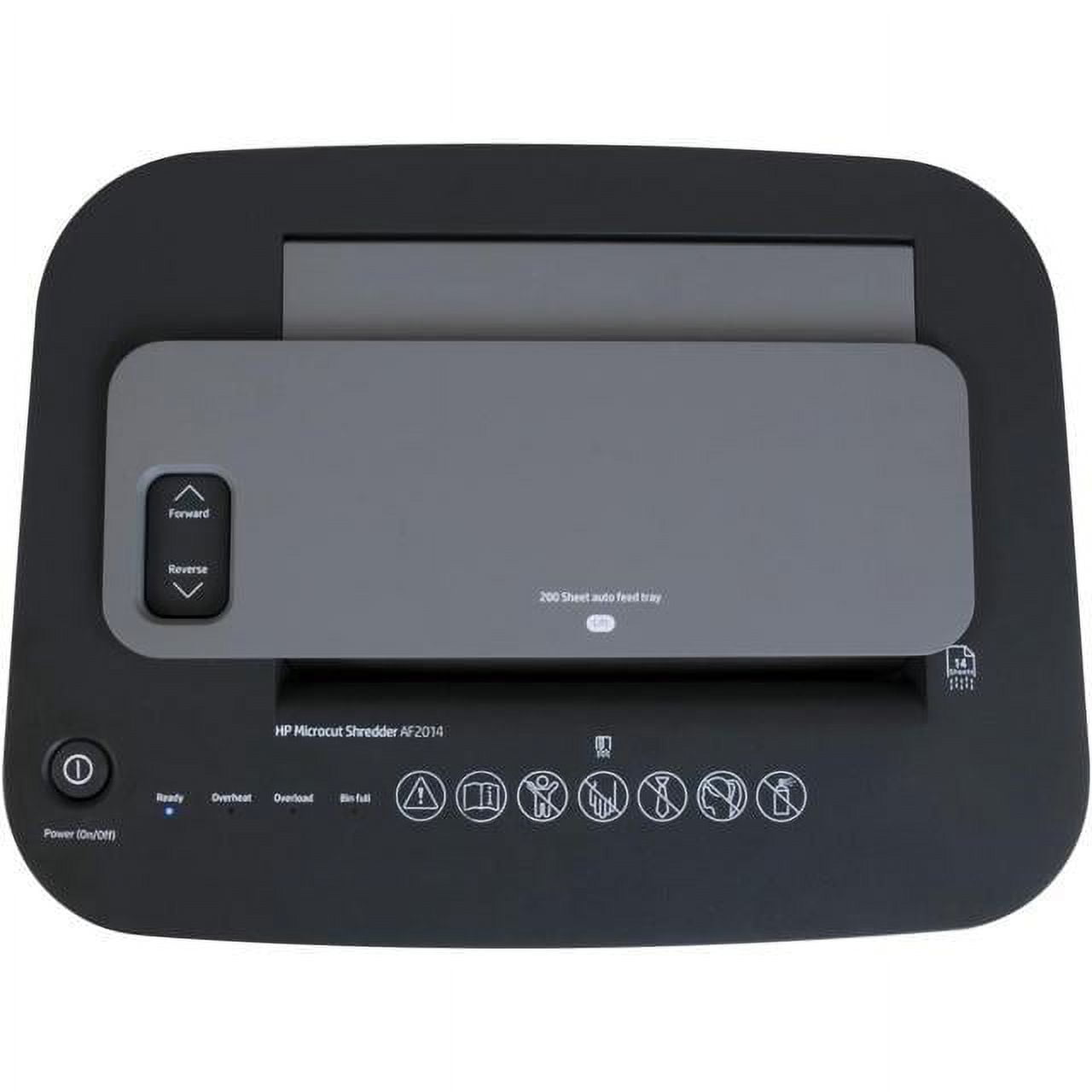 HP 91031K AF2014 200-Sheet Microcut Heavy-Duty Auto-Feed Shredder - Image 5