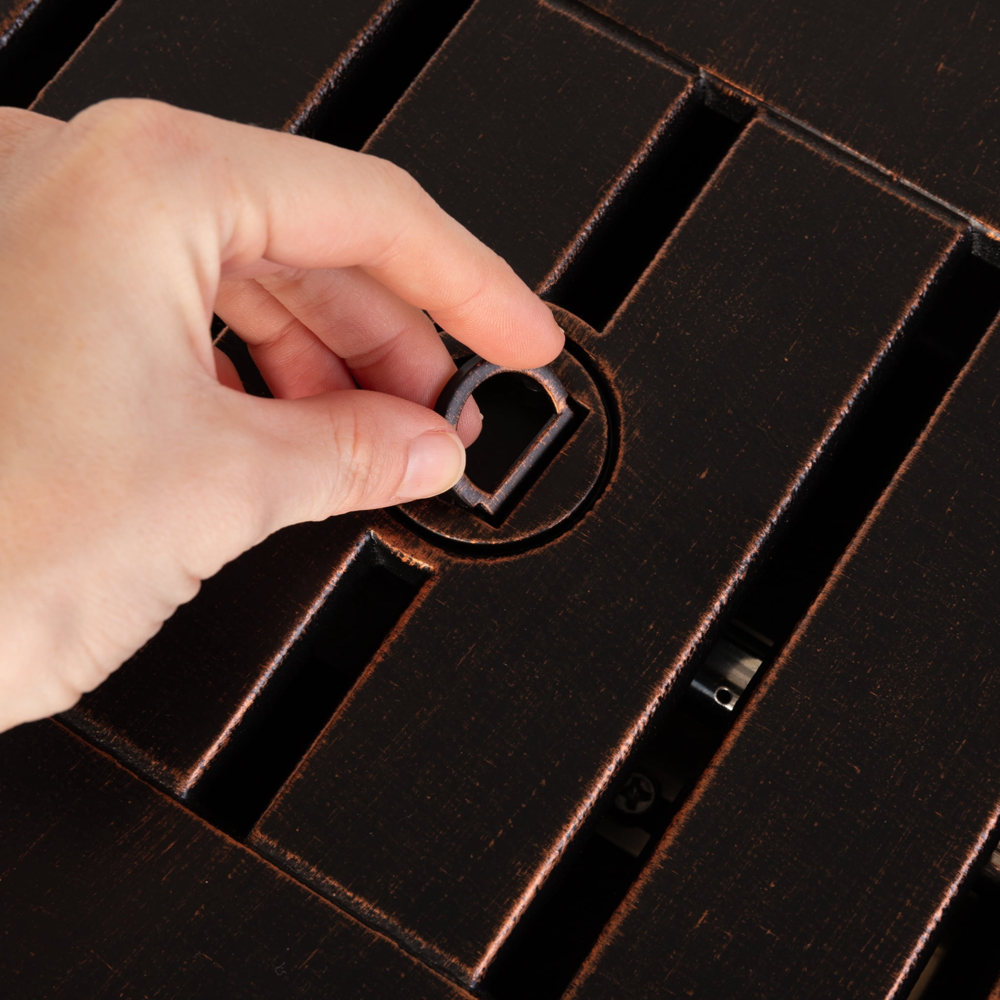 Bravos Rectangle Aluminum LPG Fire Pit - Image 6