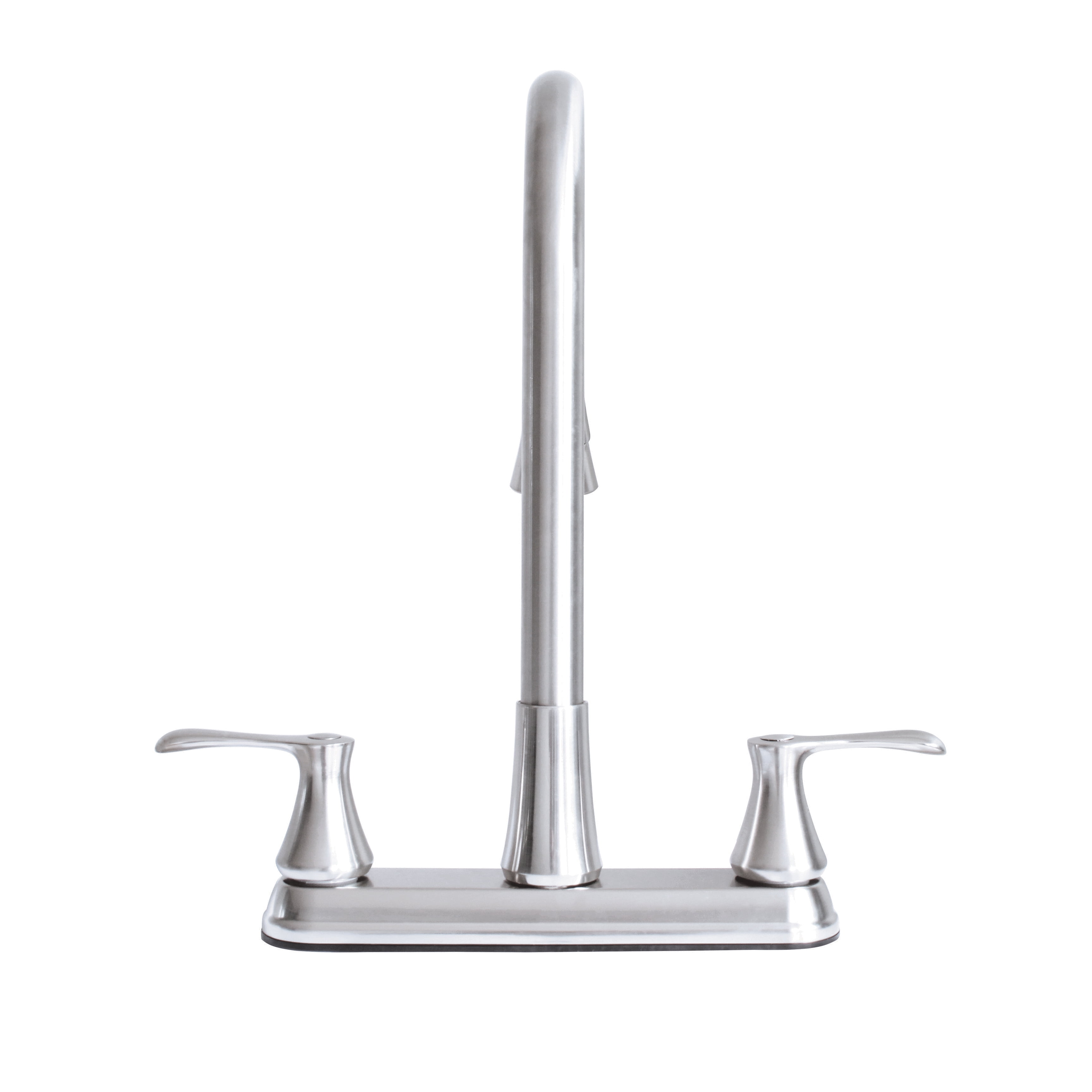 Wasserman 22167043 - Kitchen Sink Faucet Double Handle Pull Down Spray in Chrome - Image 2