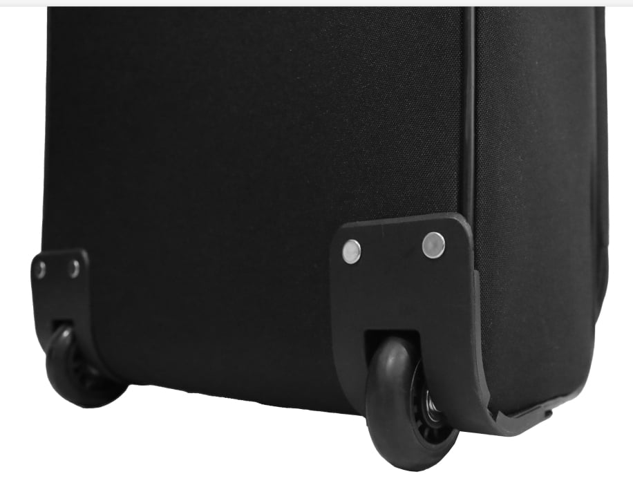 Protege 4-Piece Softside Luggage Set, Black - Image 2