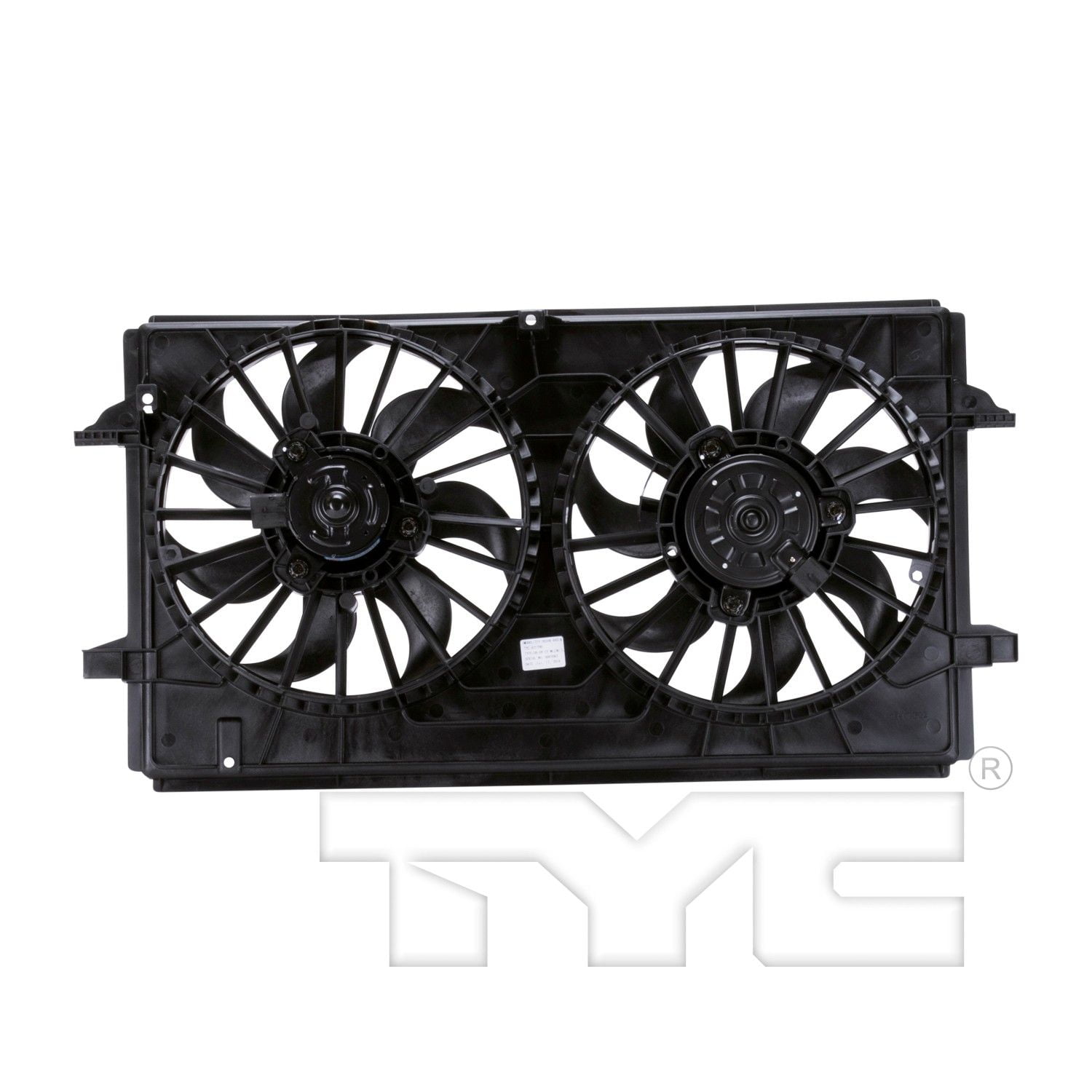 TYC 621790 Dual Radiator and Condenser Fan Assembly For 06-12 Aura G6 Malibu Fits select: 2006-2010 PONTIAC G6, 2007-2012 CHEVROLET MALIBU - Image 3