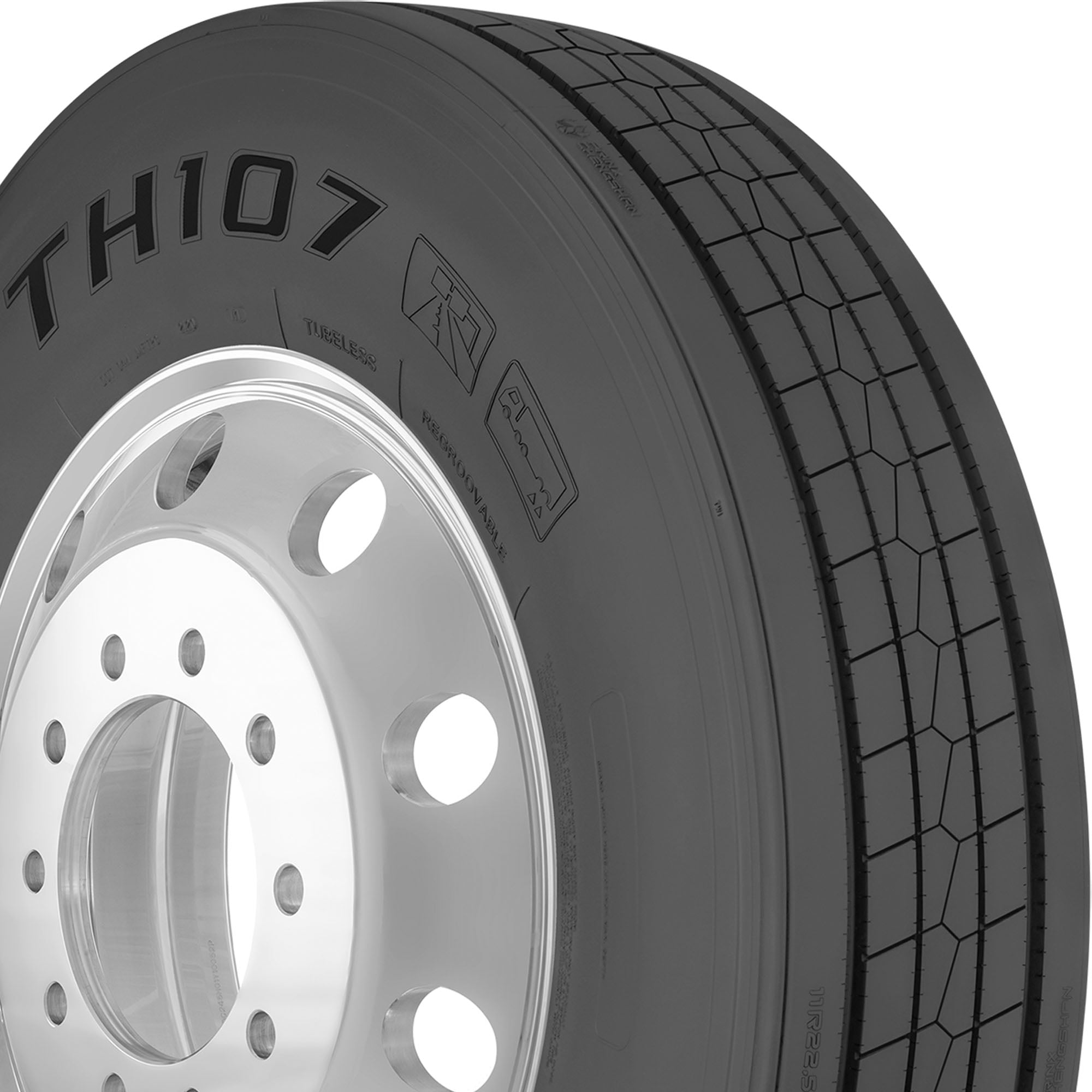 Prinx TH107 285/75R24.5 144/141L G Commercial Tire - Image 3