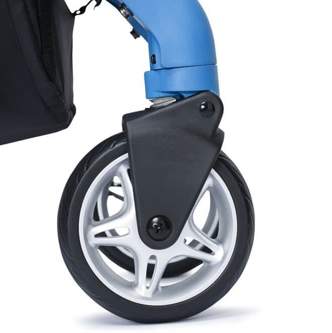 Larktale Chit Chat Compact Lightweight Travel Stroller, Mornington Grey - Image 3