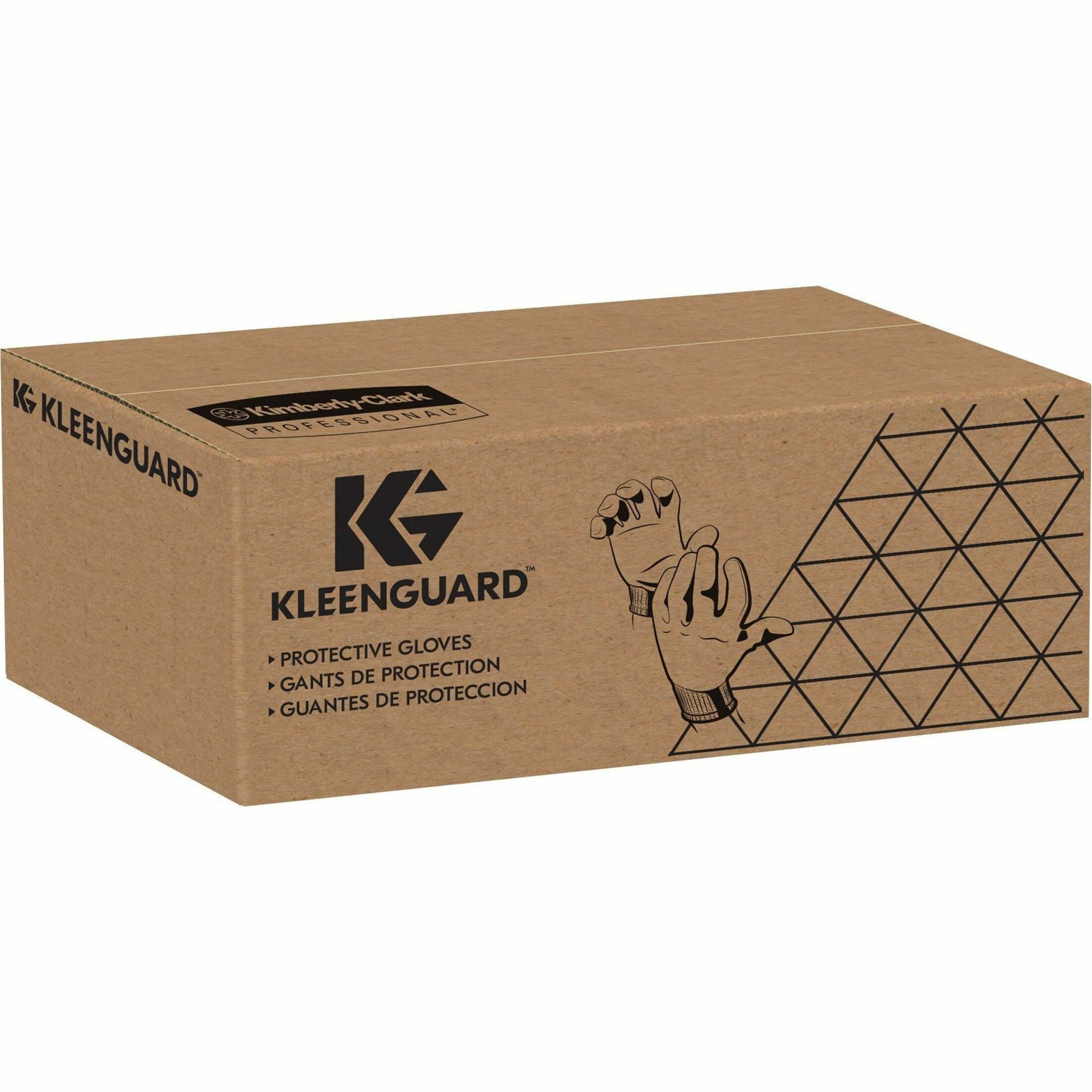 KleenGuard G40 Nitrile Coated Gloves, 230 mm Length, Medium/Size 8, Blue, 12 Pairs -KCC40226 - Image 6