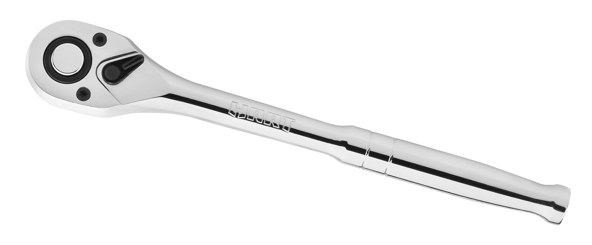 HART 90-Tooth 1/2-inch Drive Ratchet, Chrome Vanadium Steel and HART 11- Piece 1/2-inch Drive SAE Impact Socket Set, Chrome Vanadium - Image 5