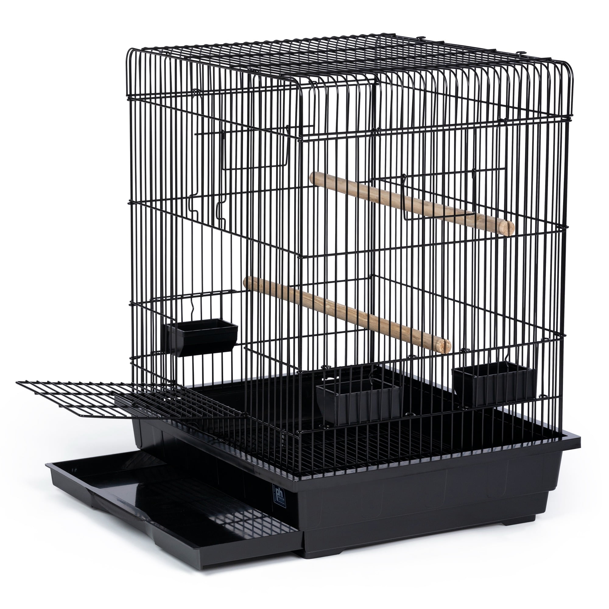 Prevue Pet Products Parrot Bird Cage - Black SP25217B/B - Image 2