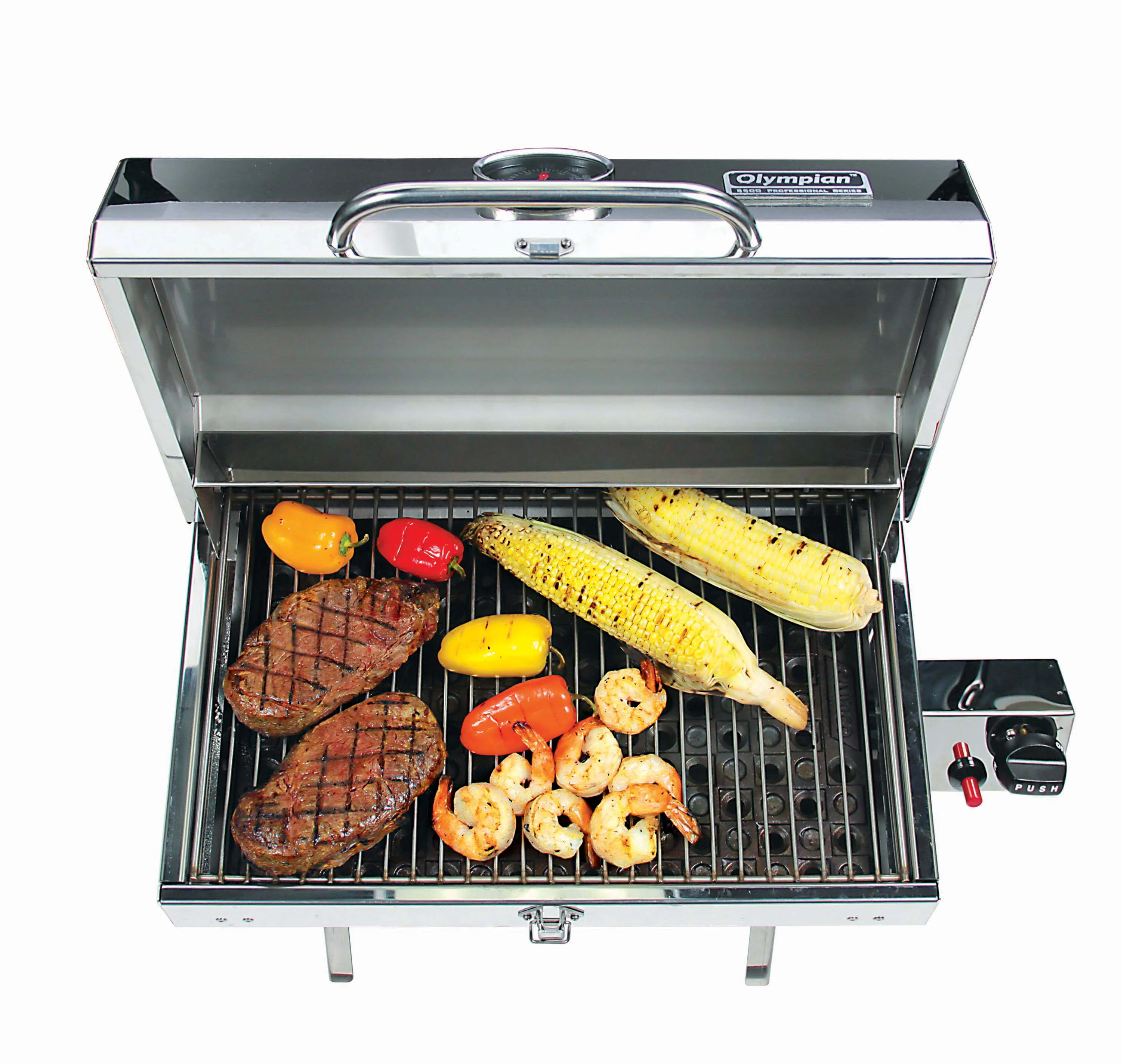 Camco 57305 Olympian 5500 Stainless Steel Portable/RV Grill - Image 17