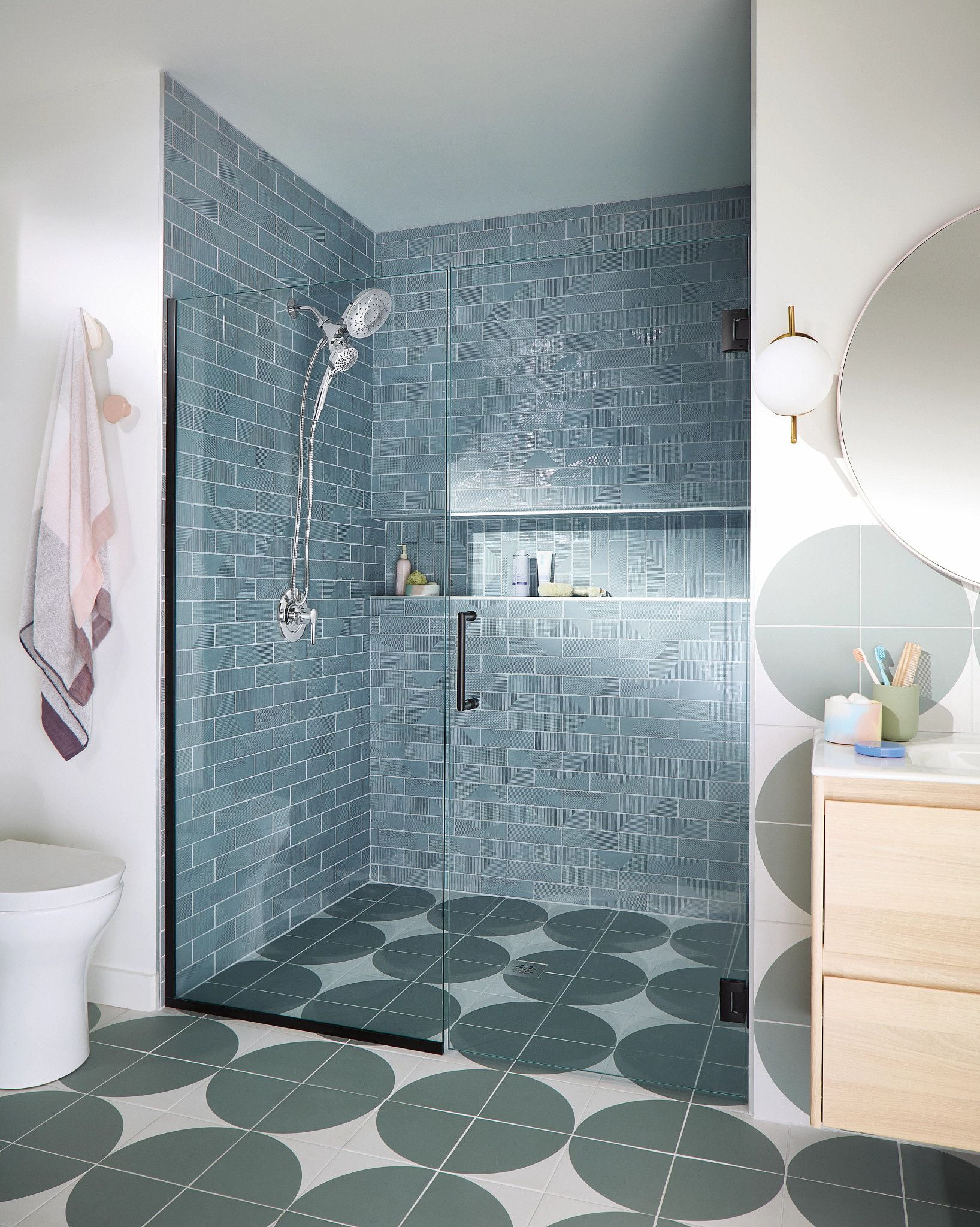 Moen Engage Magnetix Chrome Six-Function Handheld Shower with Magnetic Docking System, 26010 - Image 8