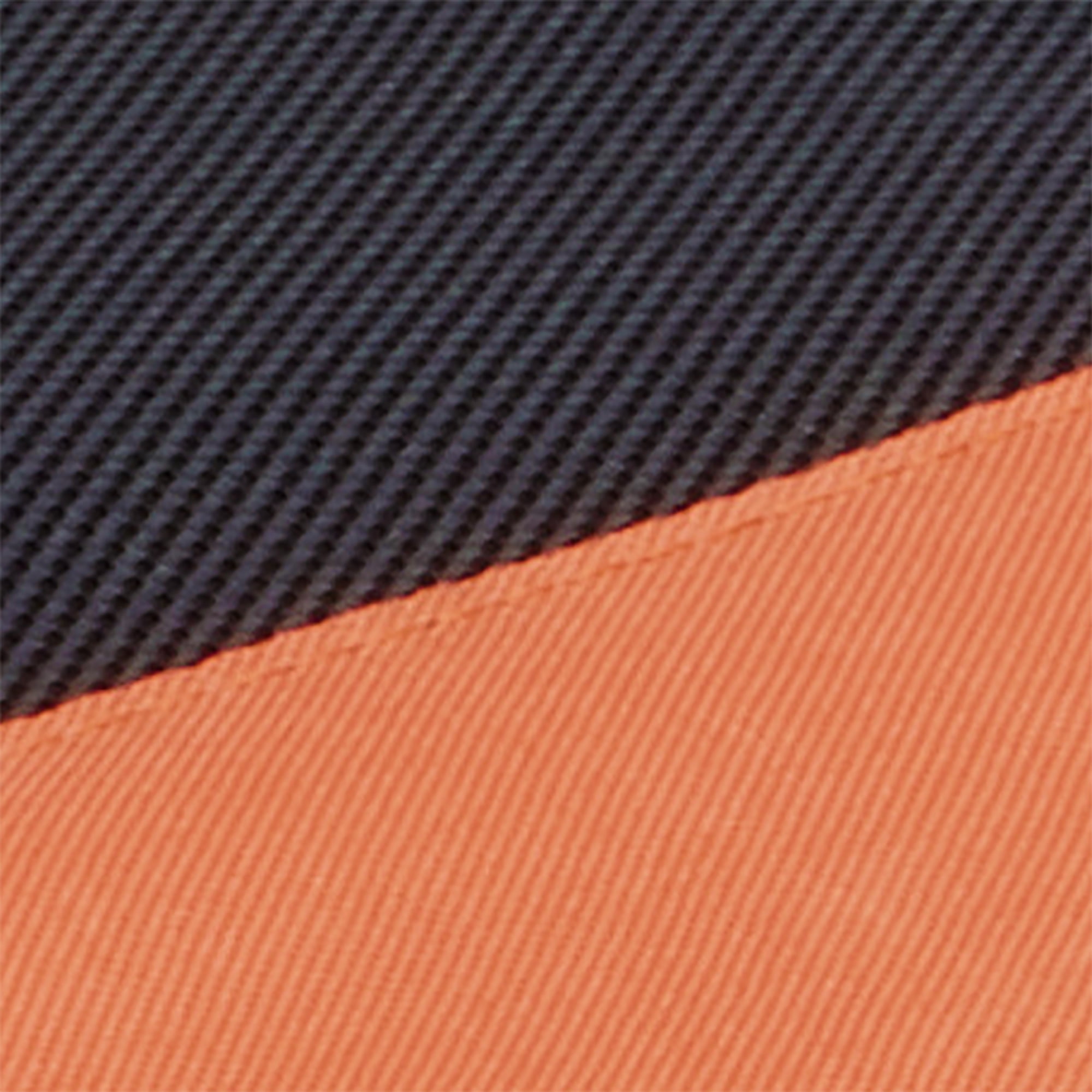 Best Friends Folding Dog Cot mesh center for ventilation with foldable legs for easy travel - For pet up to 50 lbs - Orange & Gray, Dimensions - Image 4