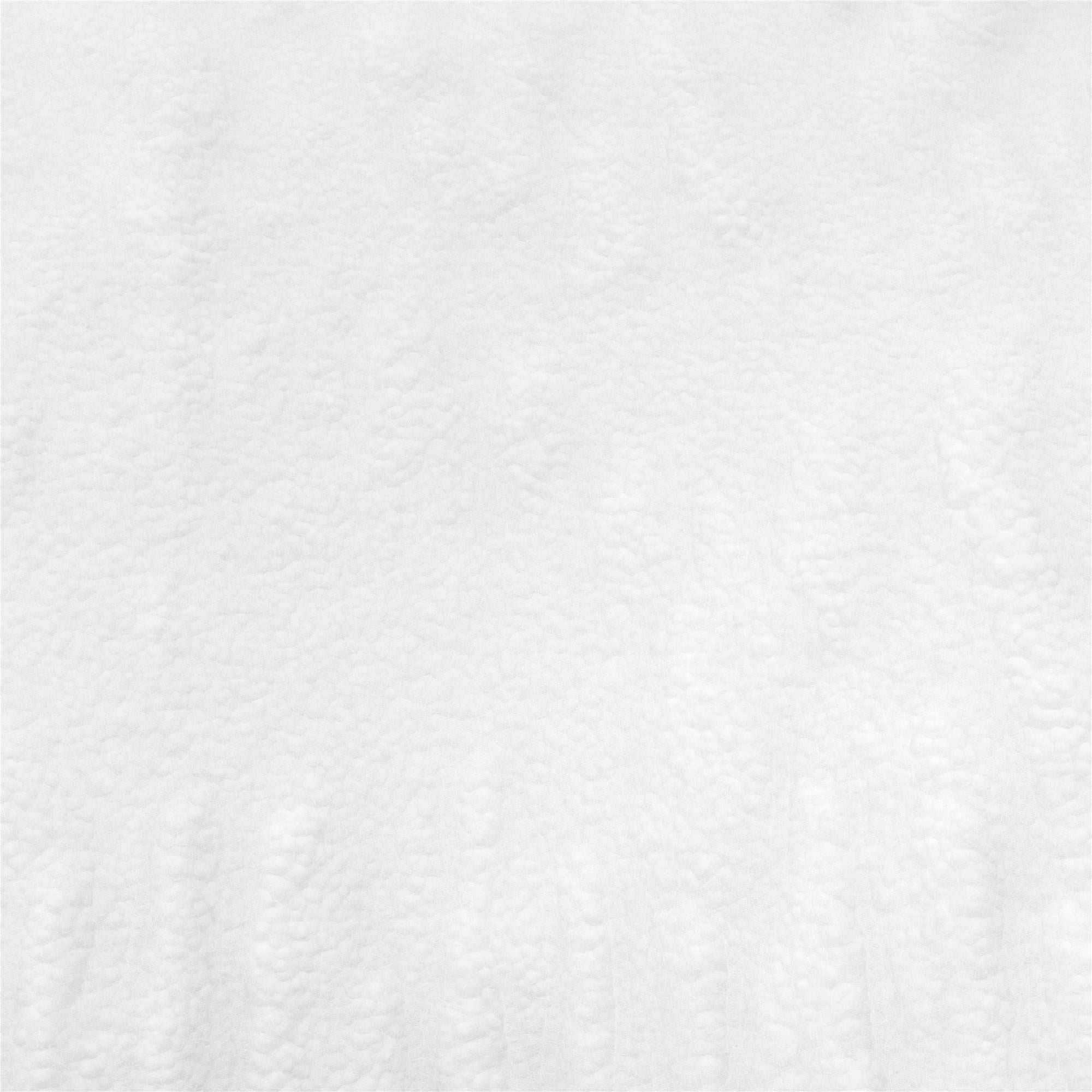 DHP Harley Swivel Accent Chair with Boucle Fabric and Black Base, White - Image 3