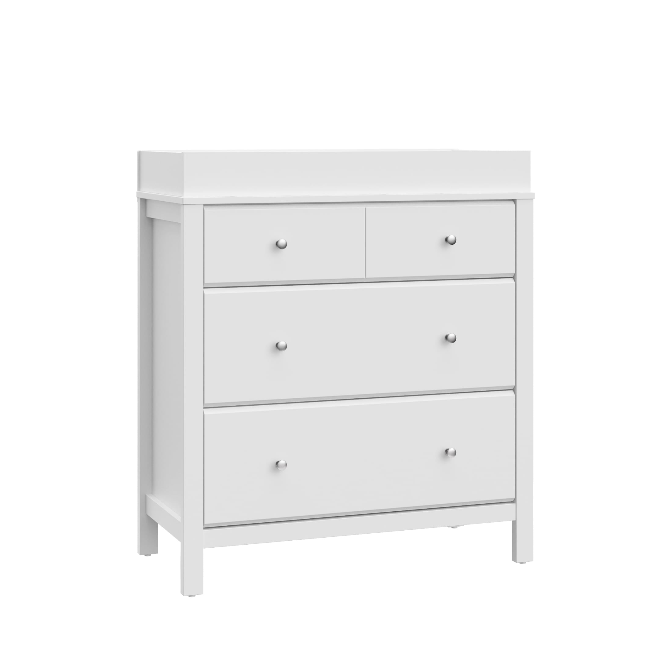 Storkcraft Horizon 3 Drawer Chest with Infant Changing Topper, White - Image 3