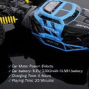 Jovial Kids Outdoor 2.4 GHz Wireless Remote Control RC Monster Rock Crawler Off Road Truck RTR Low/High Chassis Stunt Car Toy with Rechargeable Battery Pack for Any Outdoor Terrain - JRC30 - Image 5