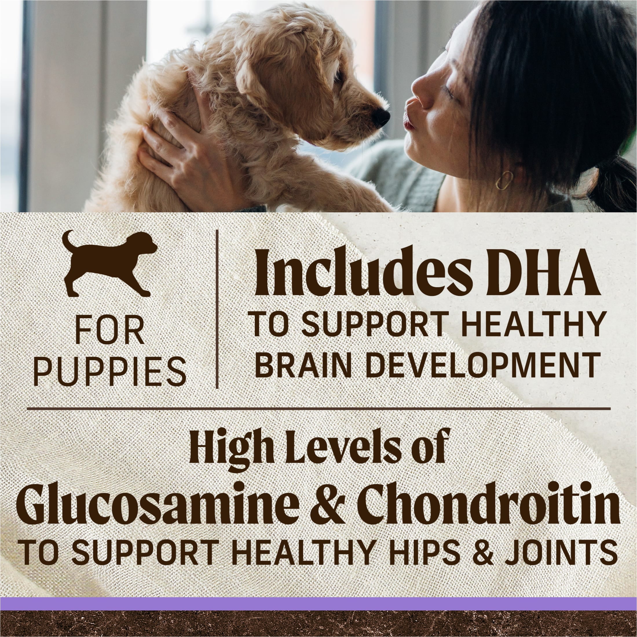 Merrick Grain-Free Puppy Dry Dog Food, High Protein Real Chicken & Sweet Potato, 22 lb Bag - Image 10