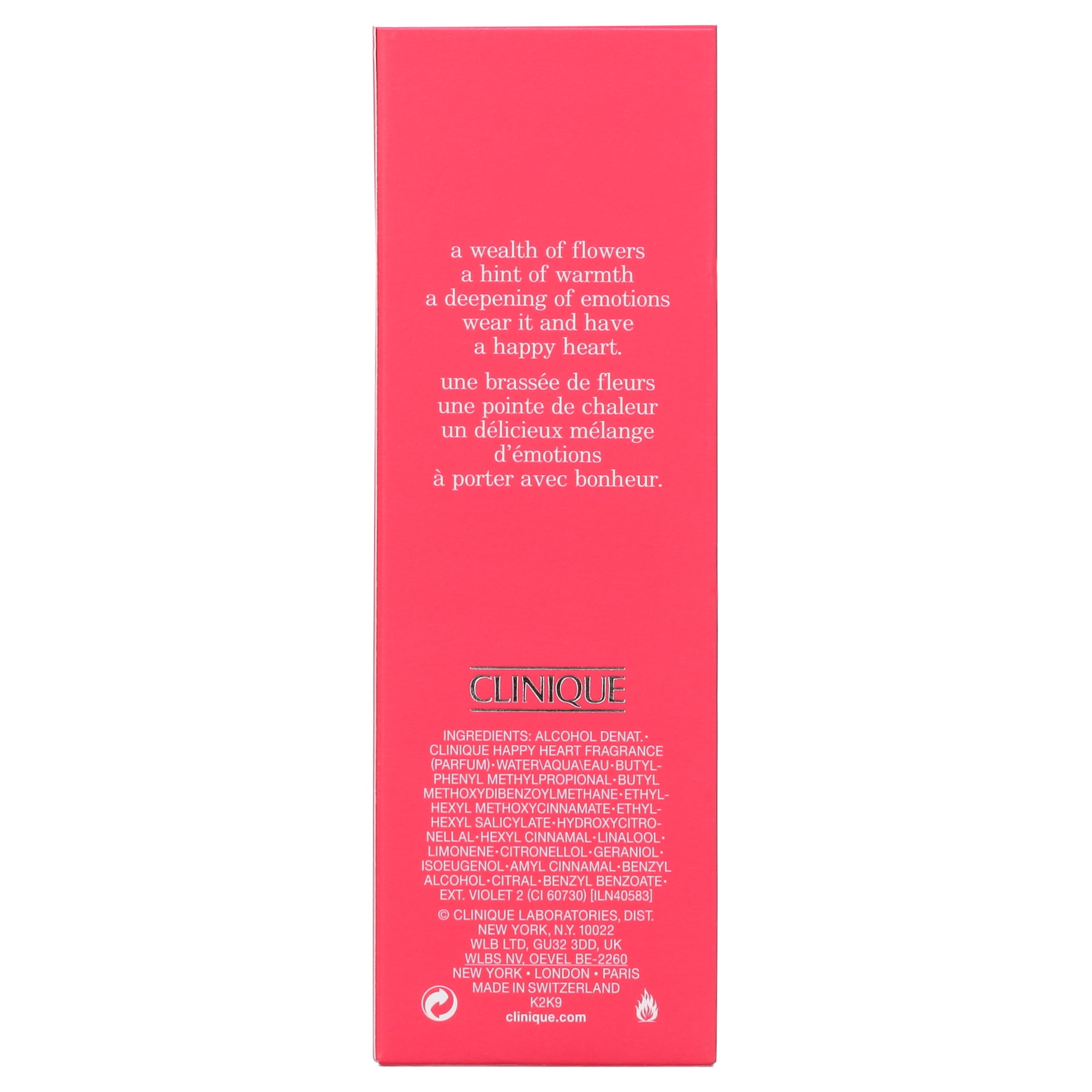 Clinique Happy Heart Perfume Spray, Perfume for Women, 1.7 fl oz - Image 3
