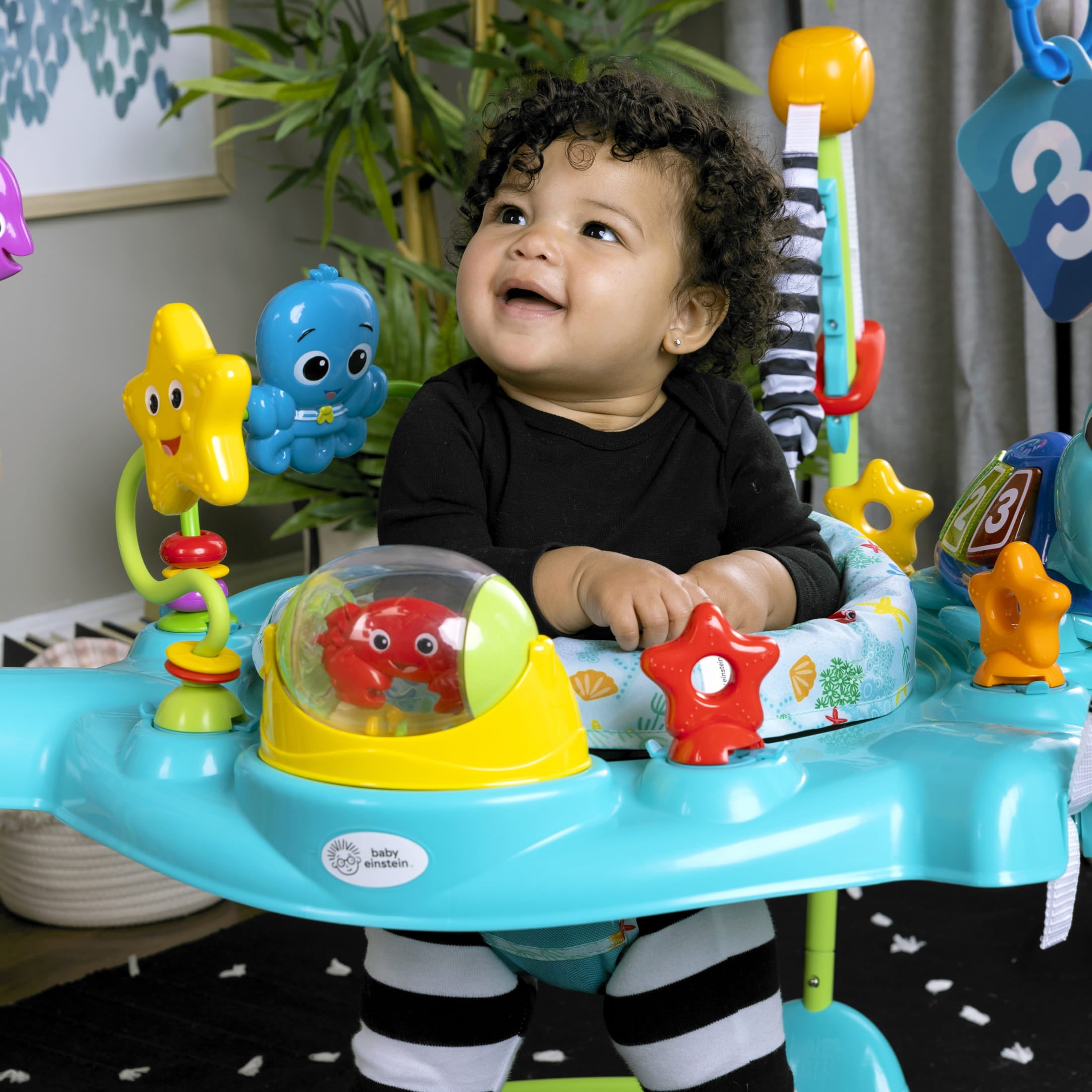 Baby Einstein Ocean Explorers Curiosity Cove 2-in-1 Activity Jumper, Ages 6 Months+ - Image 2
