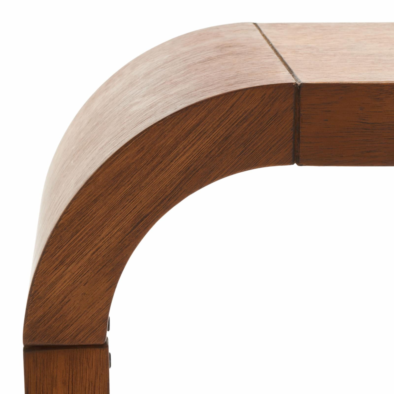 SAFAVIEH Liasonya Modern Wood Console Table, Natural - Image 5